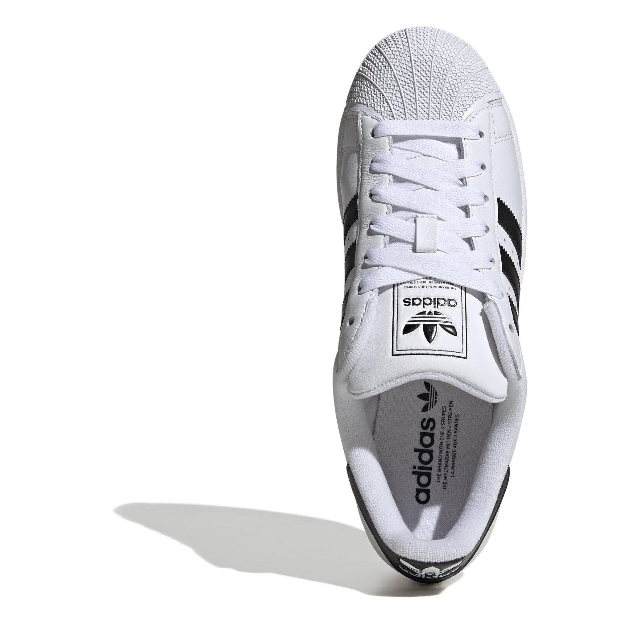 White/Black - adidas Originals - Superstar II Trainers - 6