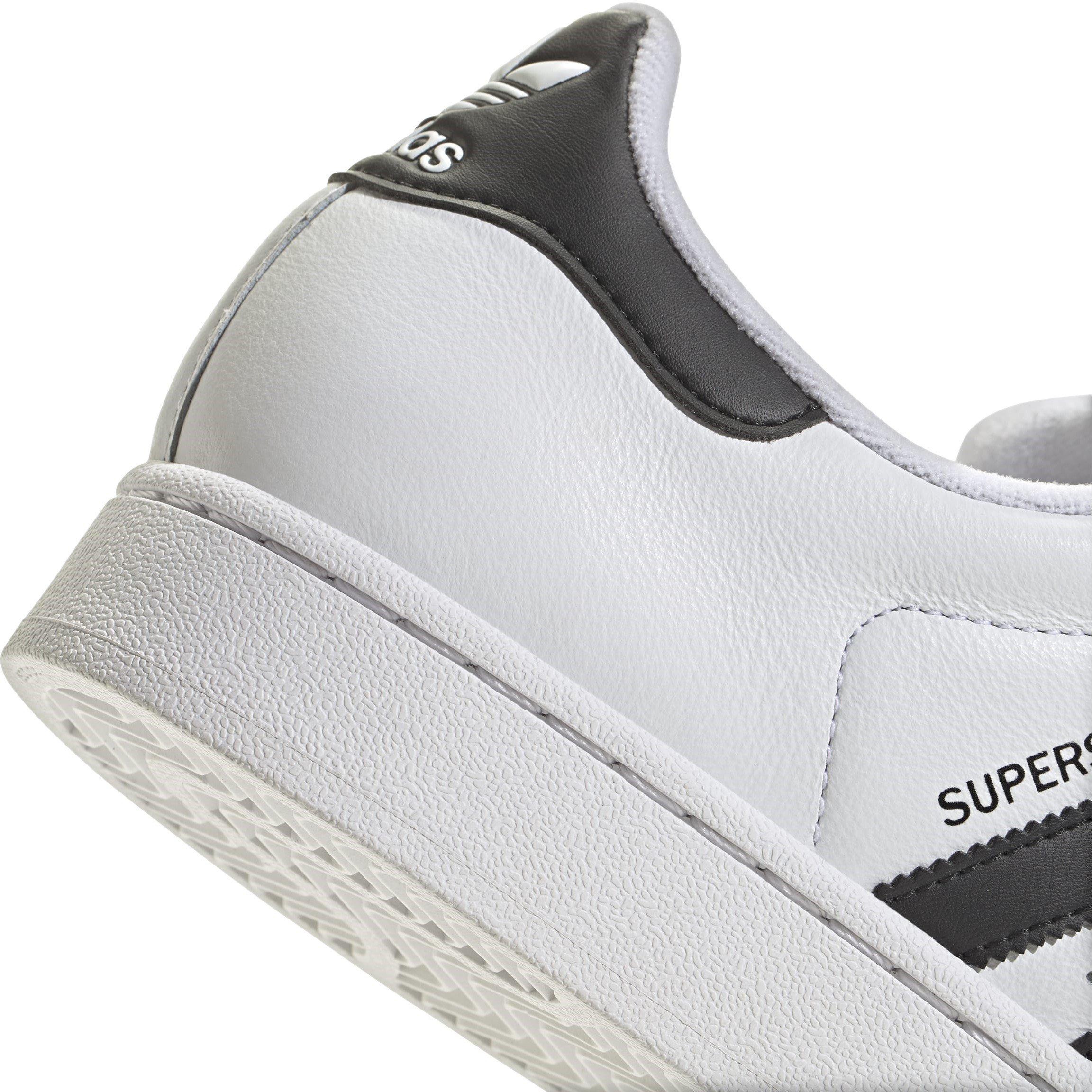 White/Black - adidas Originals - Superstar II Trainers - 8