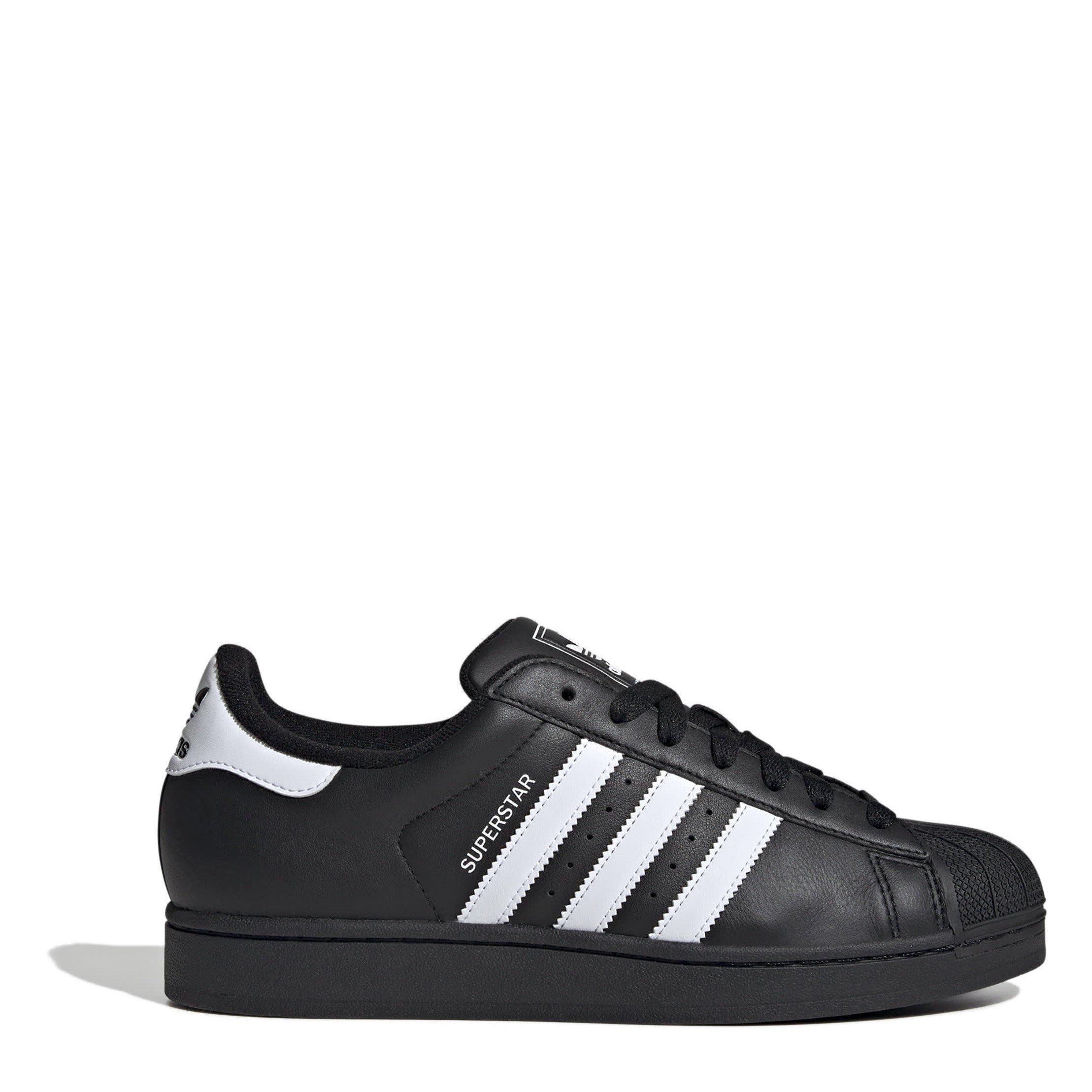 Black/White - adidas Originals - Superstar II Trainers - 1