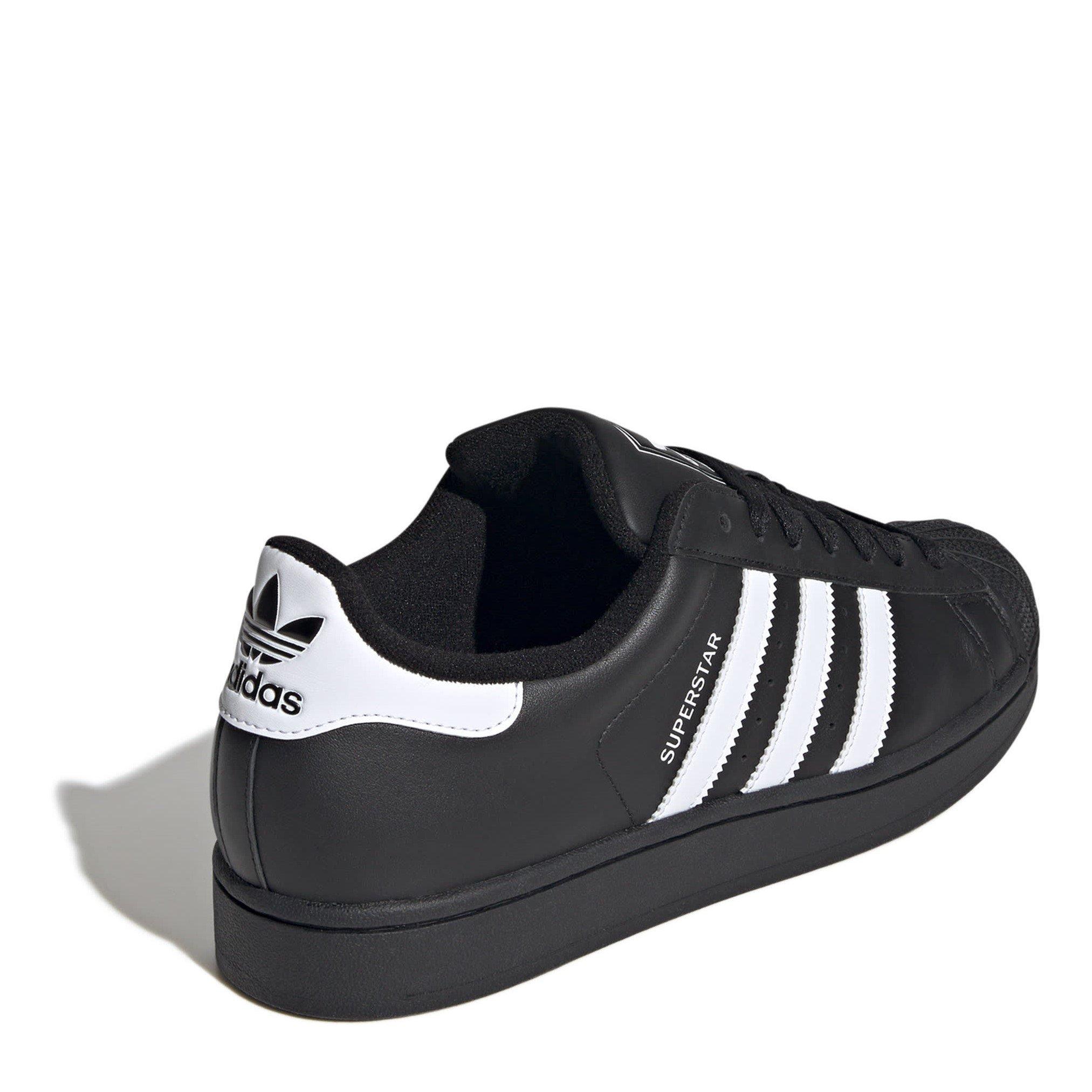Black/White - adidas Originals - Adidas Superstar II Trainers - 4