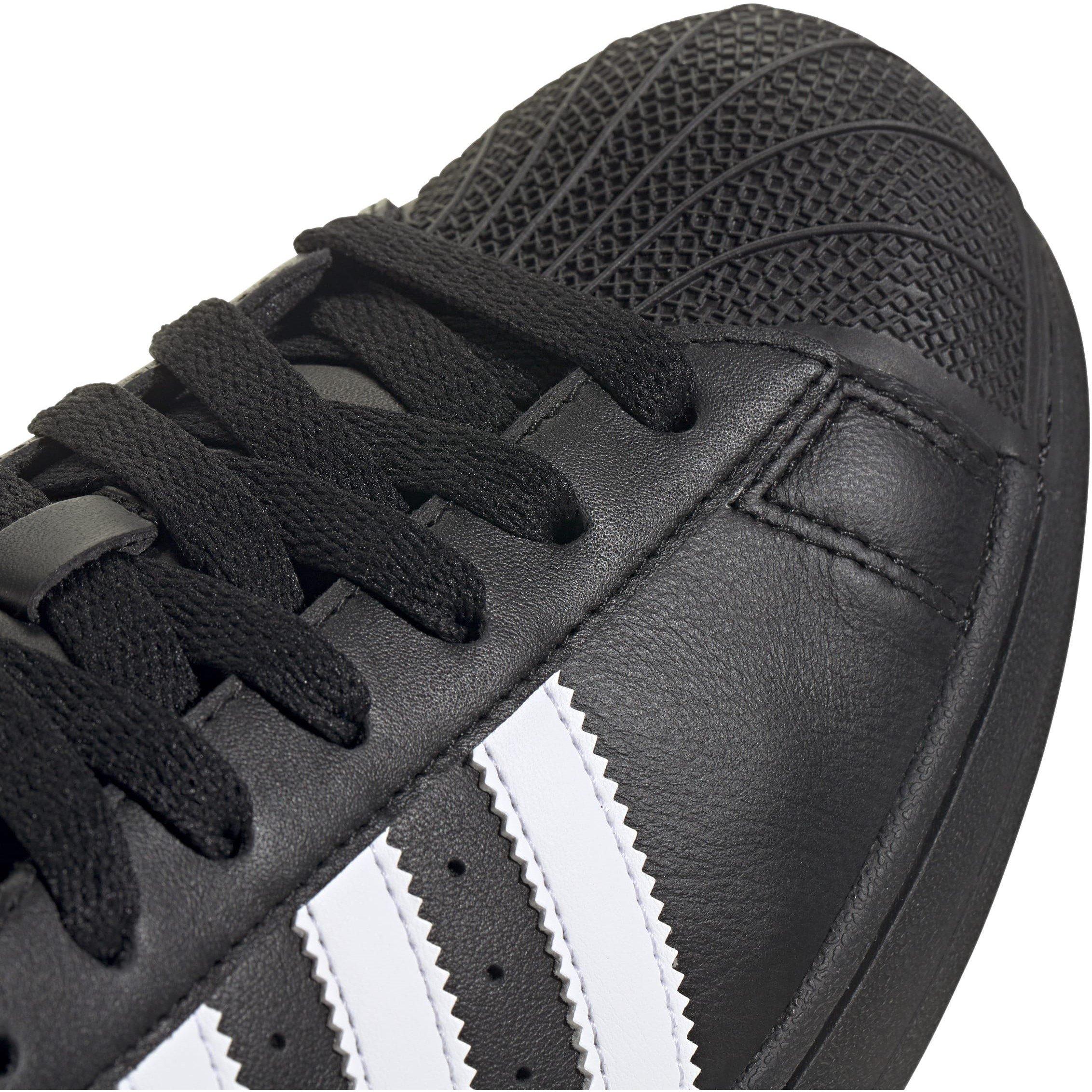 Black/White - adidas Originals - Adidas Superstar II Trainers - 5