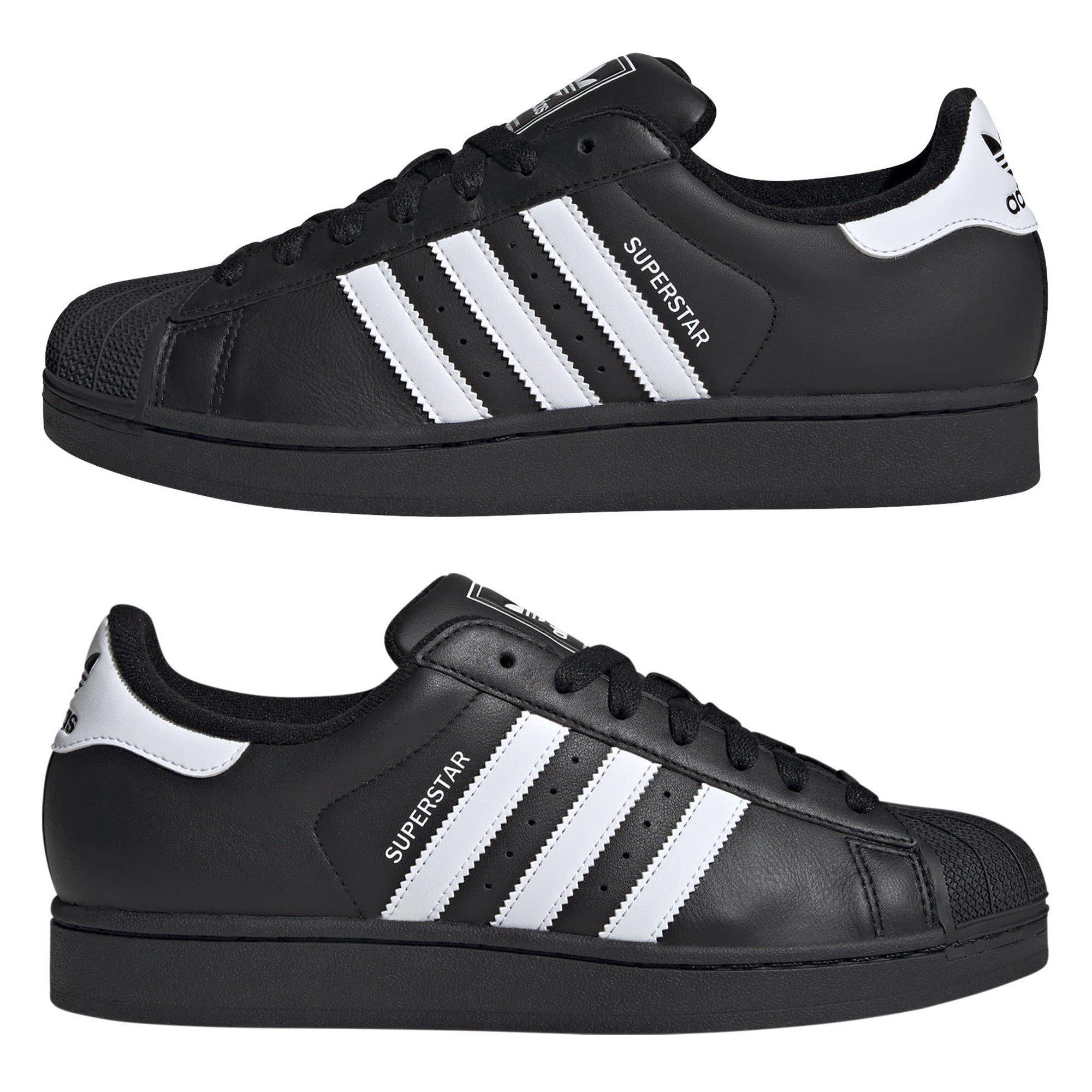 Black/White - adidas Originals - Adidas Superstar II Trainers - 9