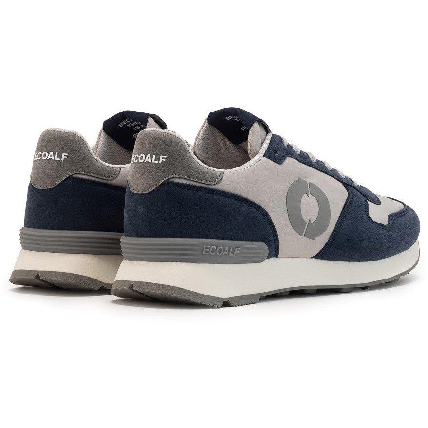 Navy/Grey - Ecoalf - Men's Low-Top Trainers - 2