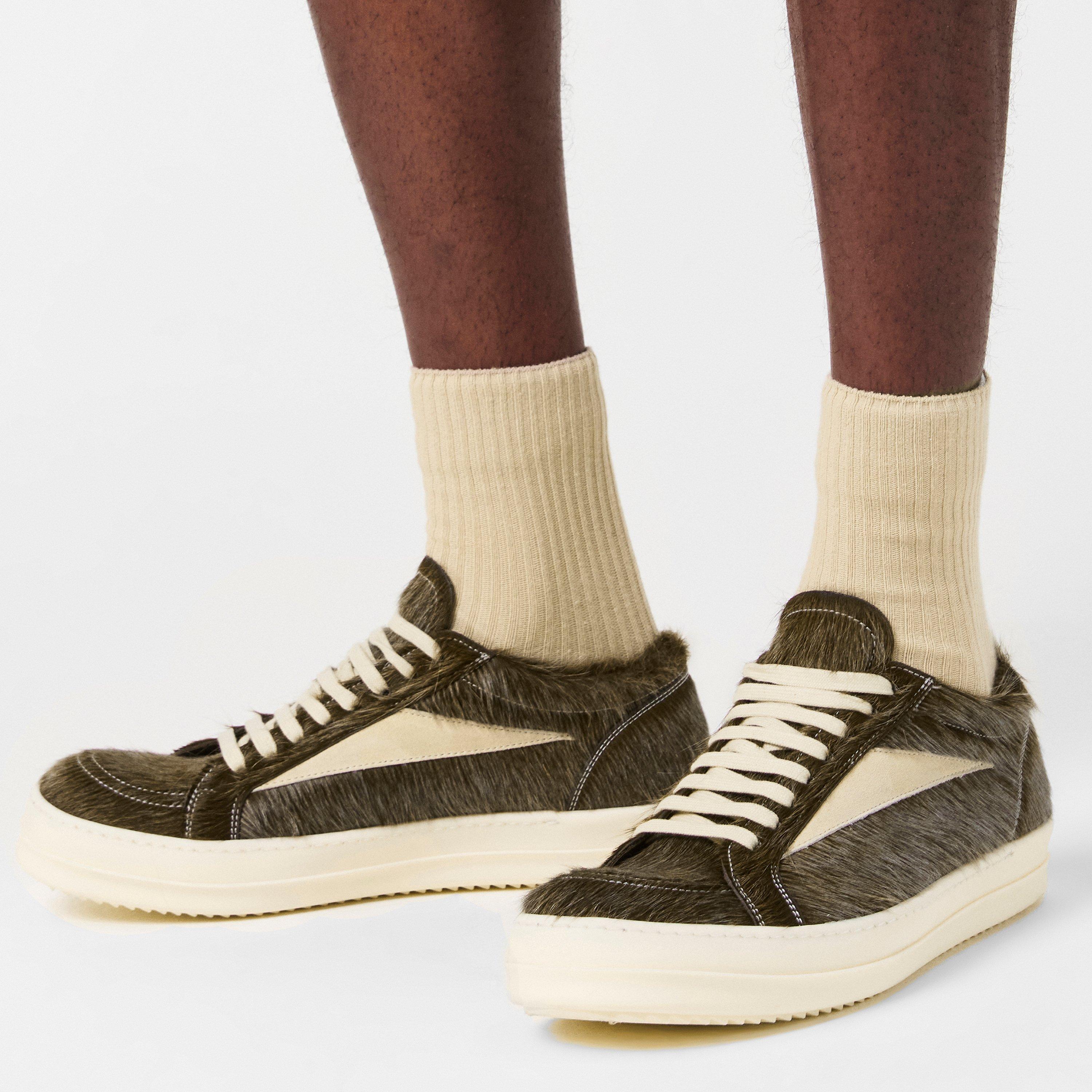 Indigo 10611 - Rick Owens - Men's Low-Top Trainers - 3