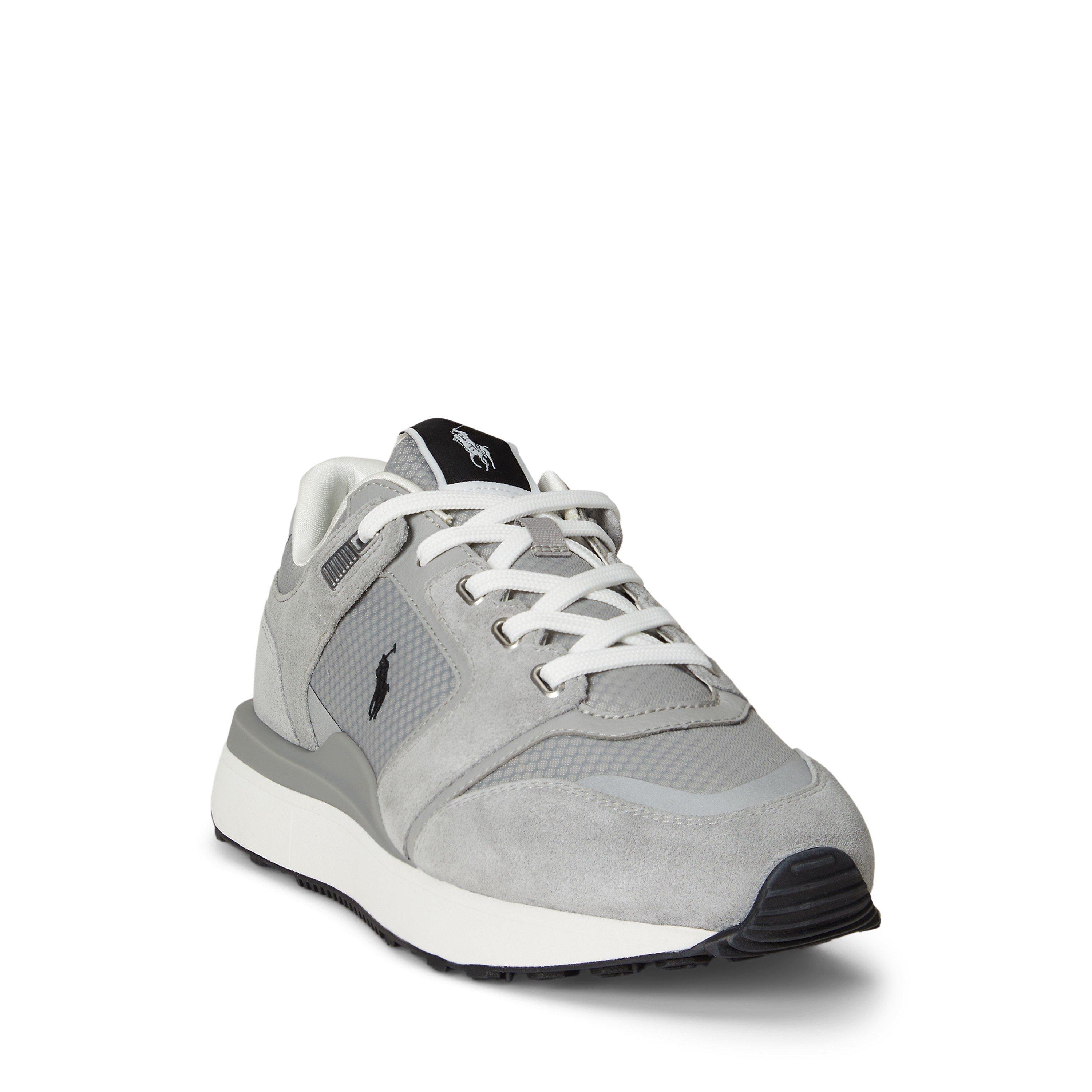 Tonal Soft Grey - Polo Ralph Lauren - Men's Train 89 Low-Top Trainers - 2