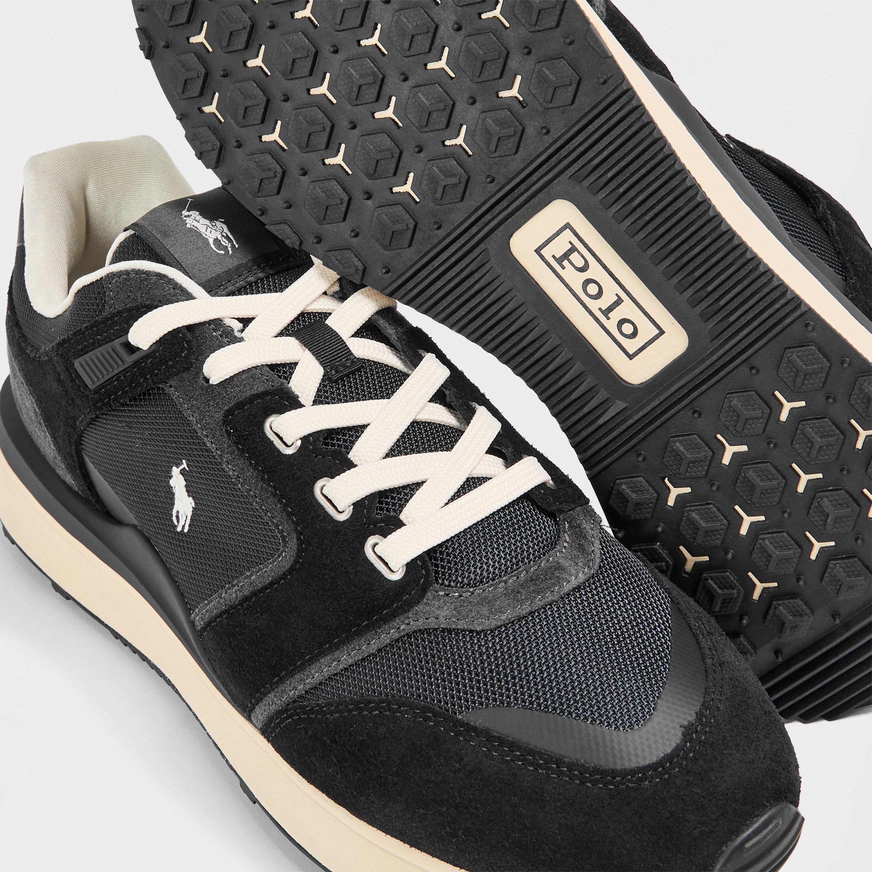 Black/Grey - Polo Ralph Lauren - Men's Train 89 Low-Top Trainers - 4