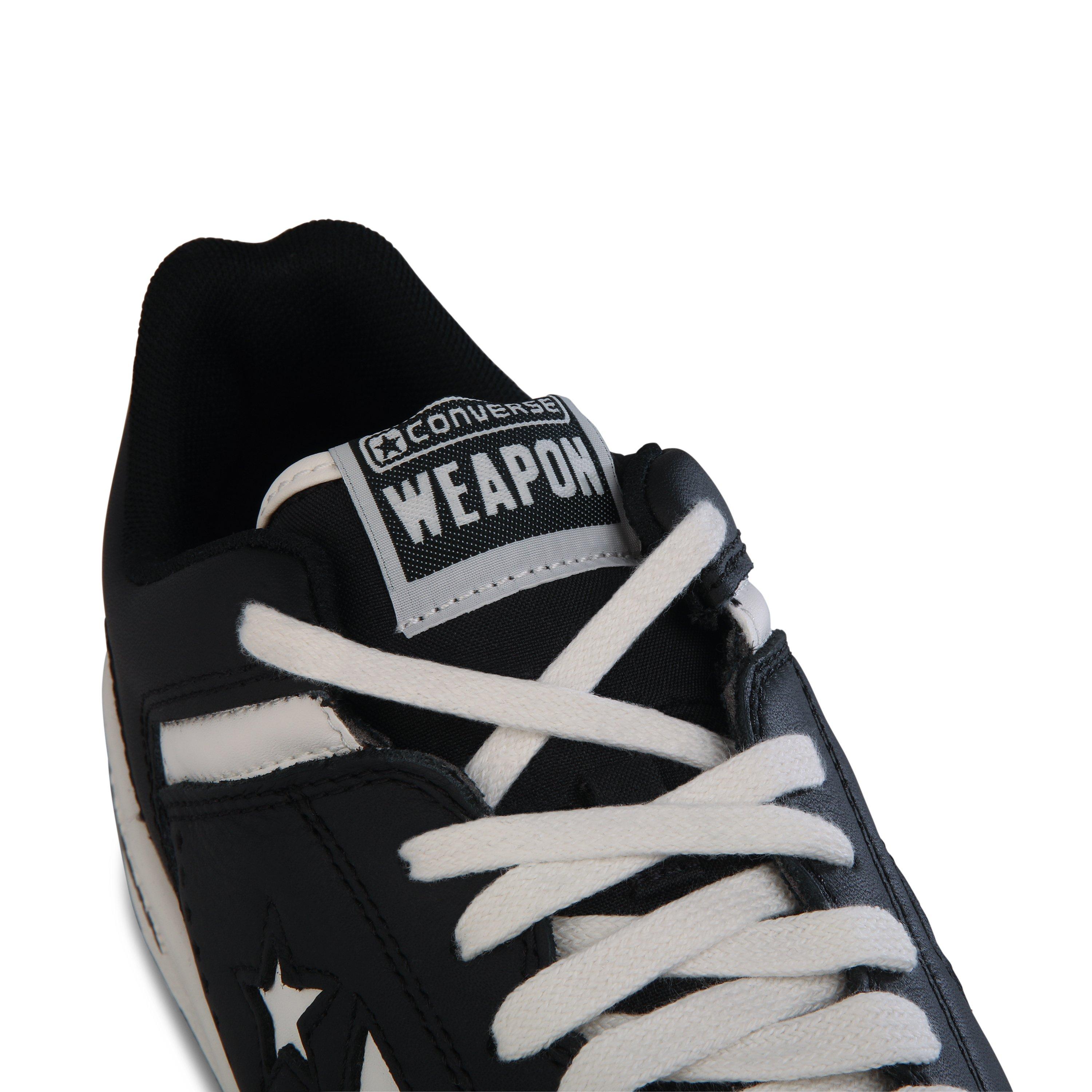 001-Black/Bla - Converse - Unisex Adults Weapon Low-Top Trainers - 4