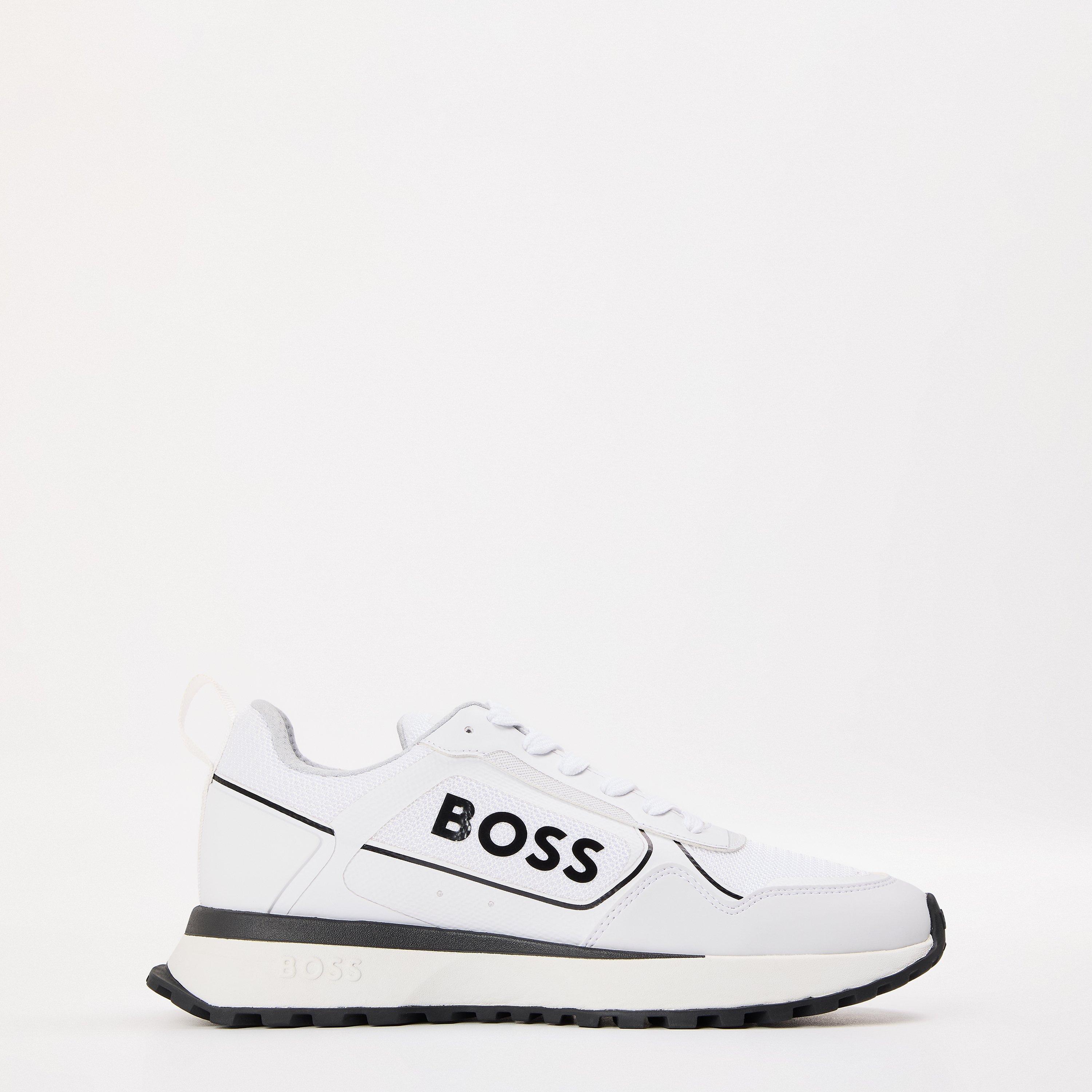 Boss Men's Jonah Runners Low-Top Trainers - Natural - Size 6 (40)