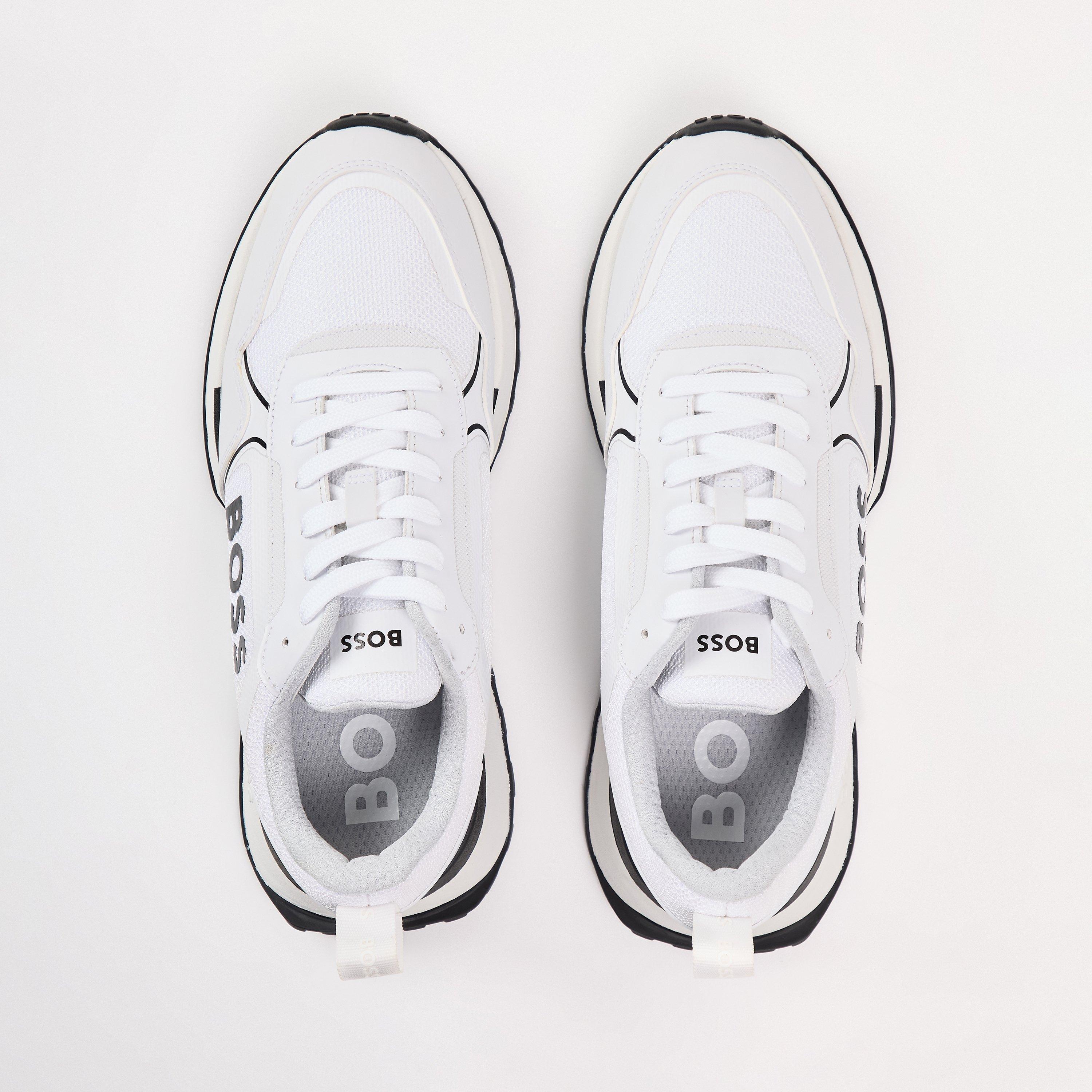Natural - Boss - Men's Jonah Runners Low-Top Trainers - 4