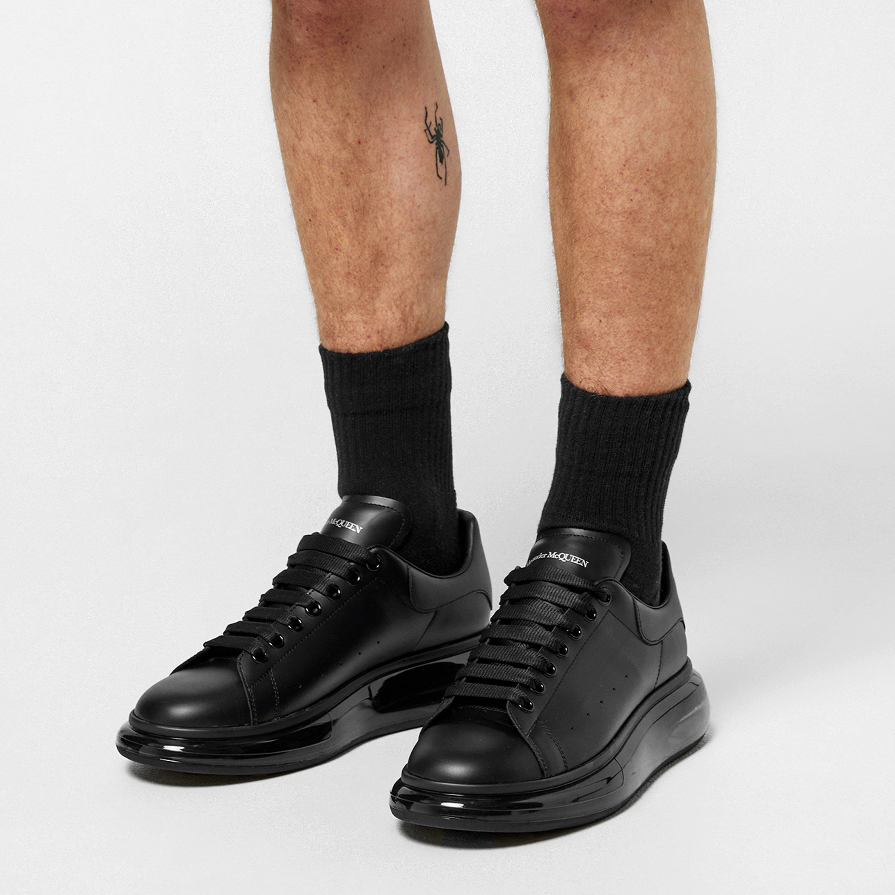 Black/Black - Alexander McQueen - Oversized Trainers - 3