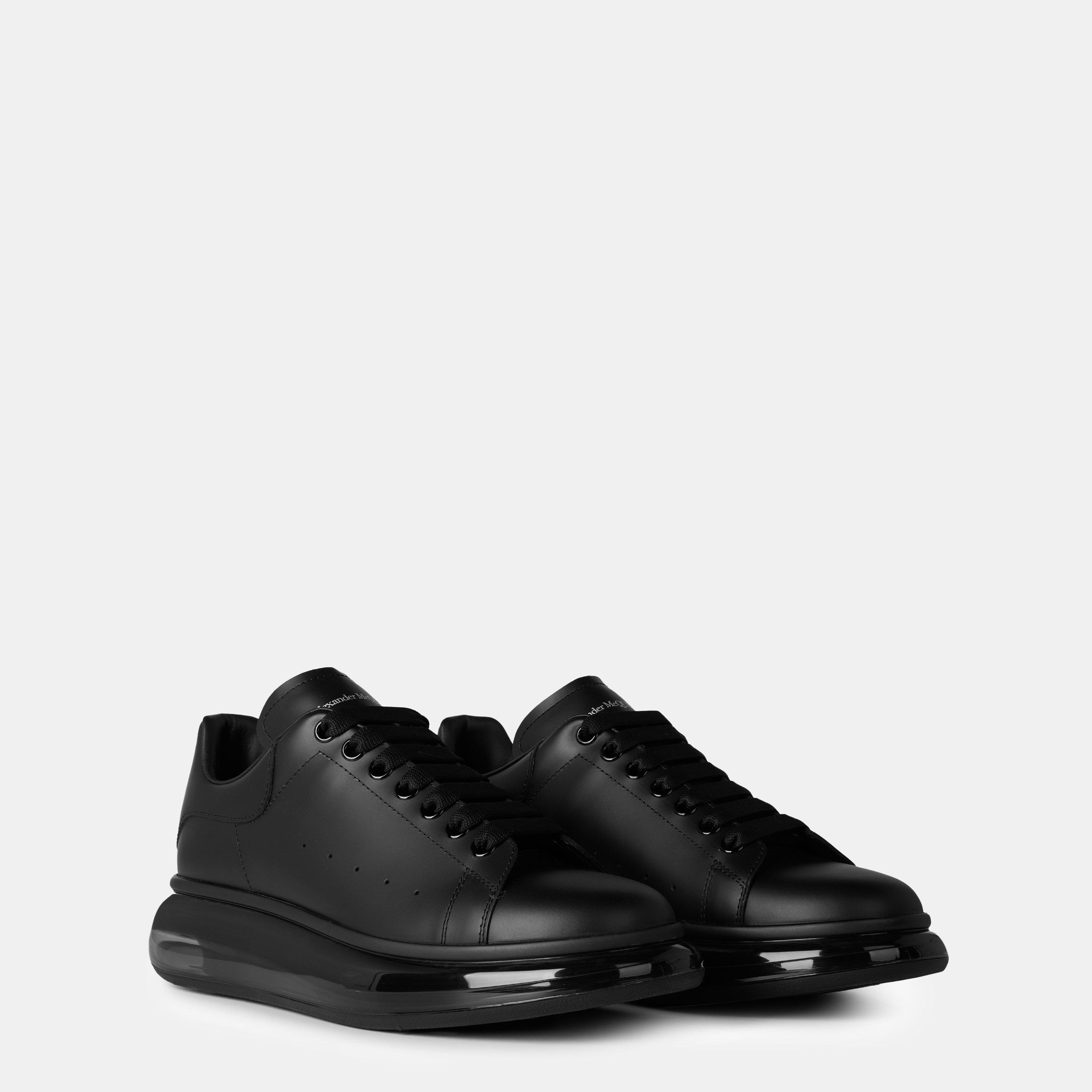 Black/Black - Alexander McQueen - Oversized Trainers - 4