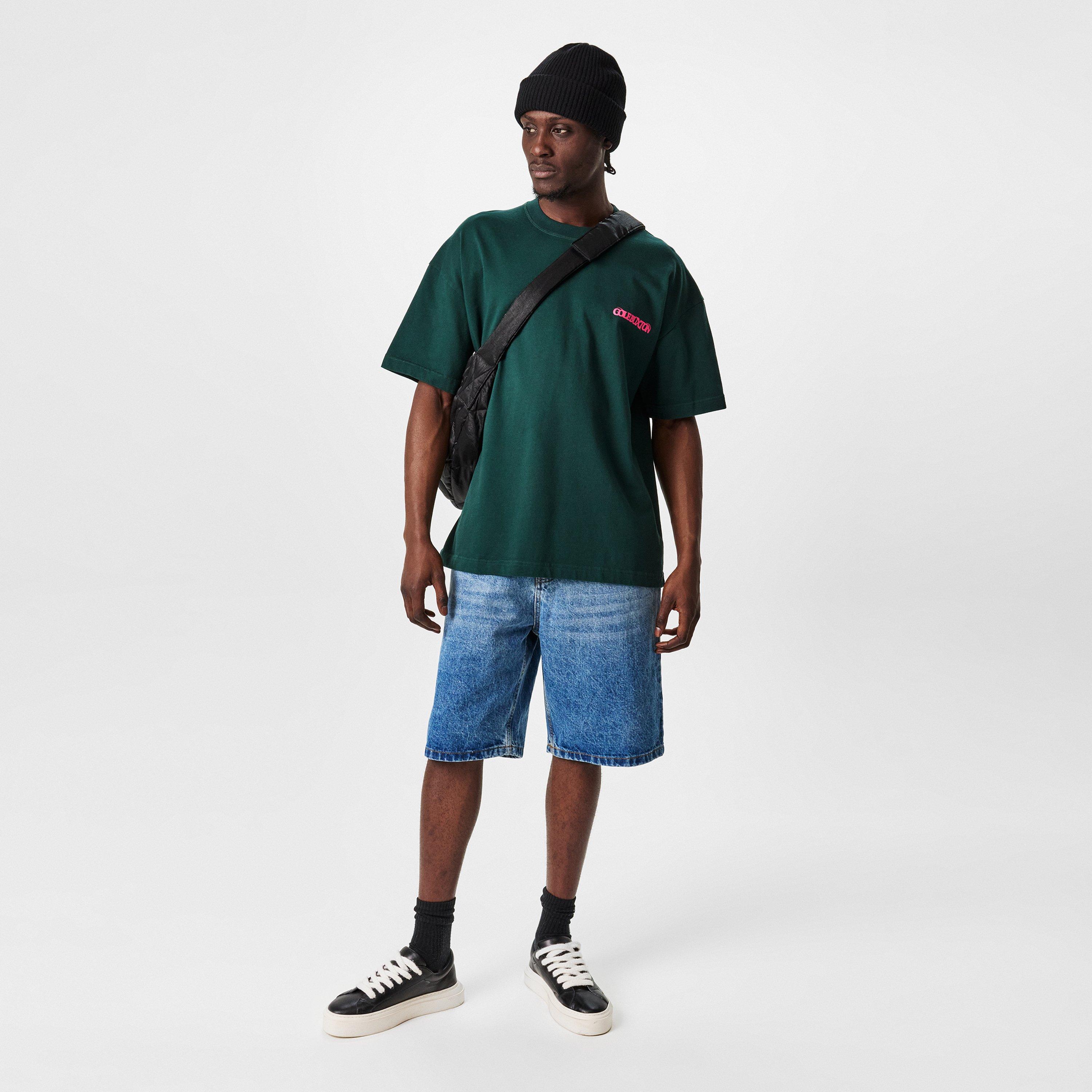 Black/White - Cole Buxton - Men's Star Logo Low-Top Trainers - 6