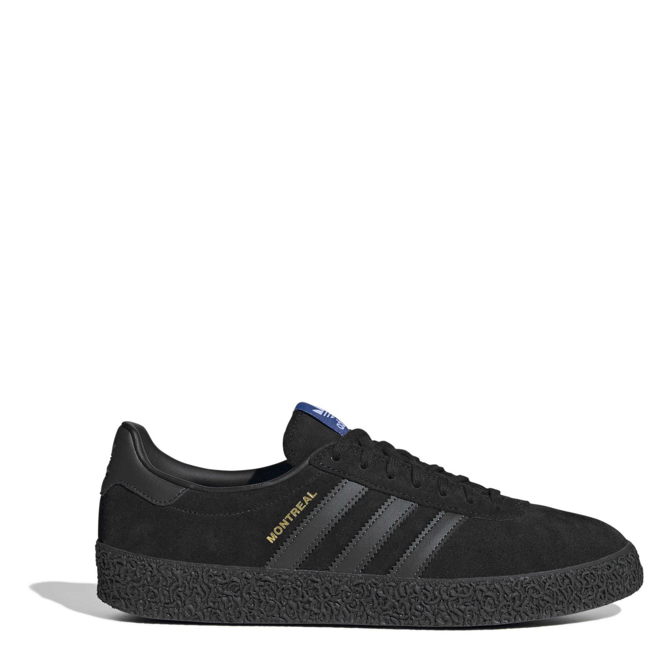 adidas Originals Mens Montreal Trainers - Black/Black - Size 9 (43.3)