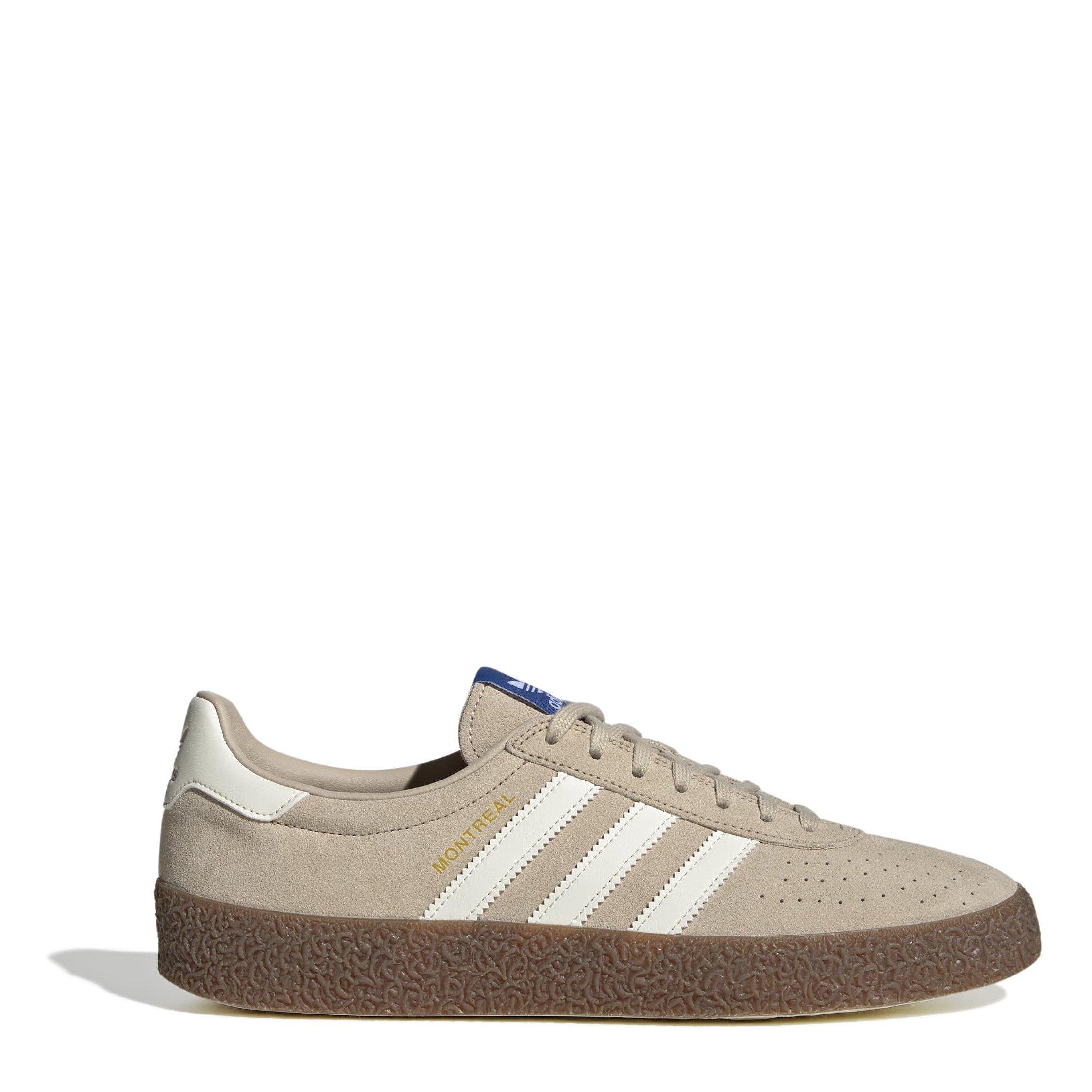 Beige/White - adidas Originals - Mens Montreal Trainers - 1