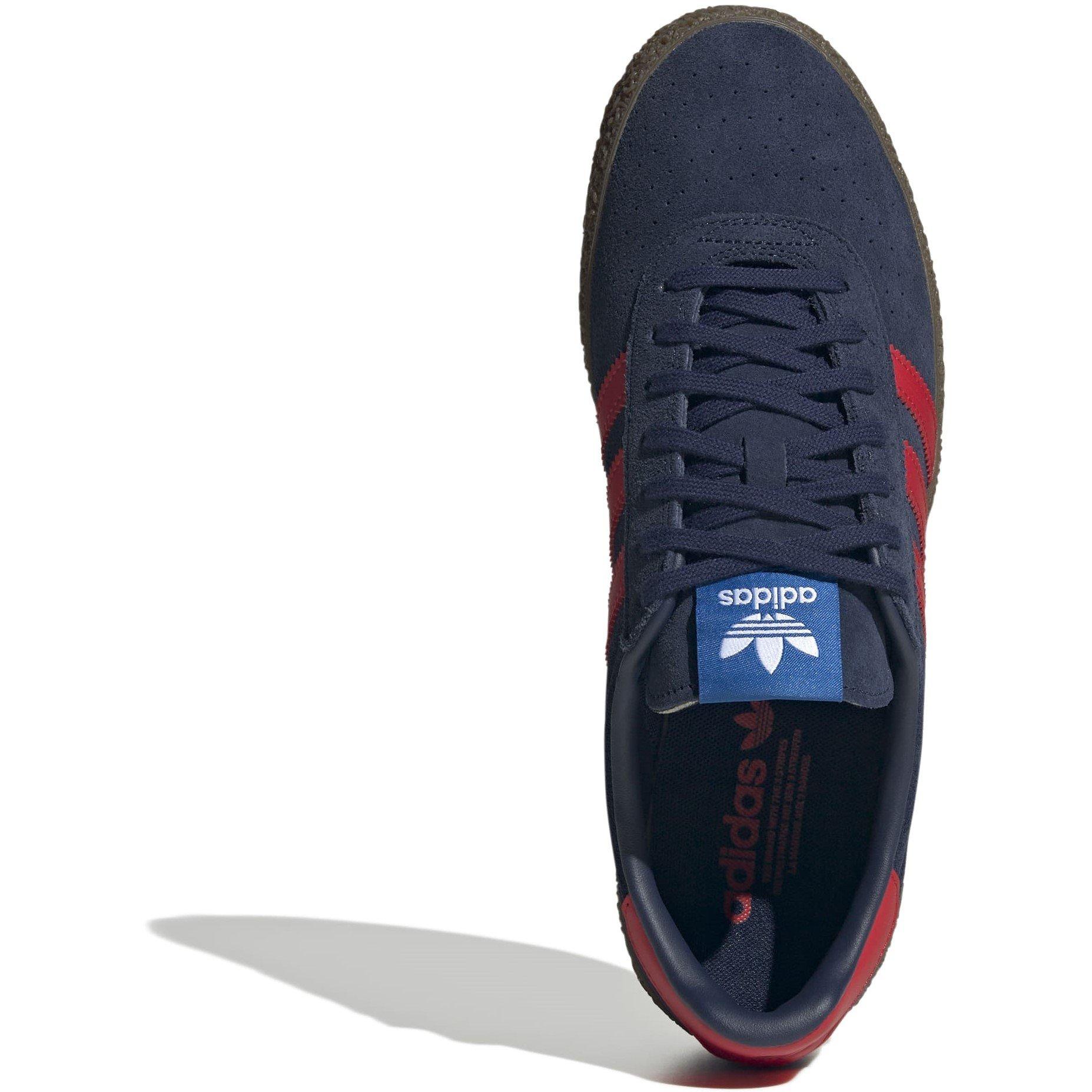 Indigo/Scarlet - adidas Originals - Men's Montreal Low-Top Trainers - 5