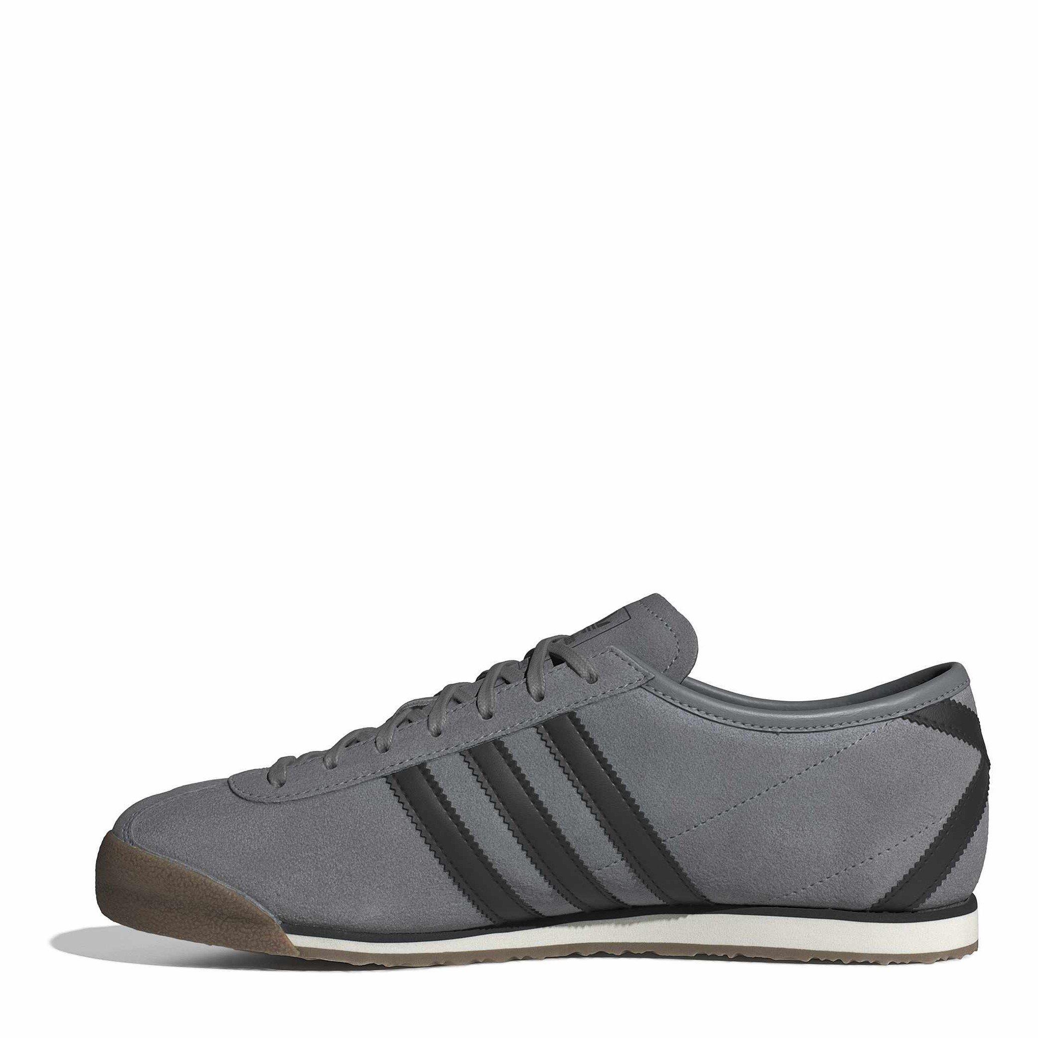Grey/Black - adidas Originals - Men's Italia Low-Top Trainers - 2