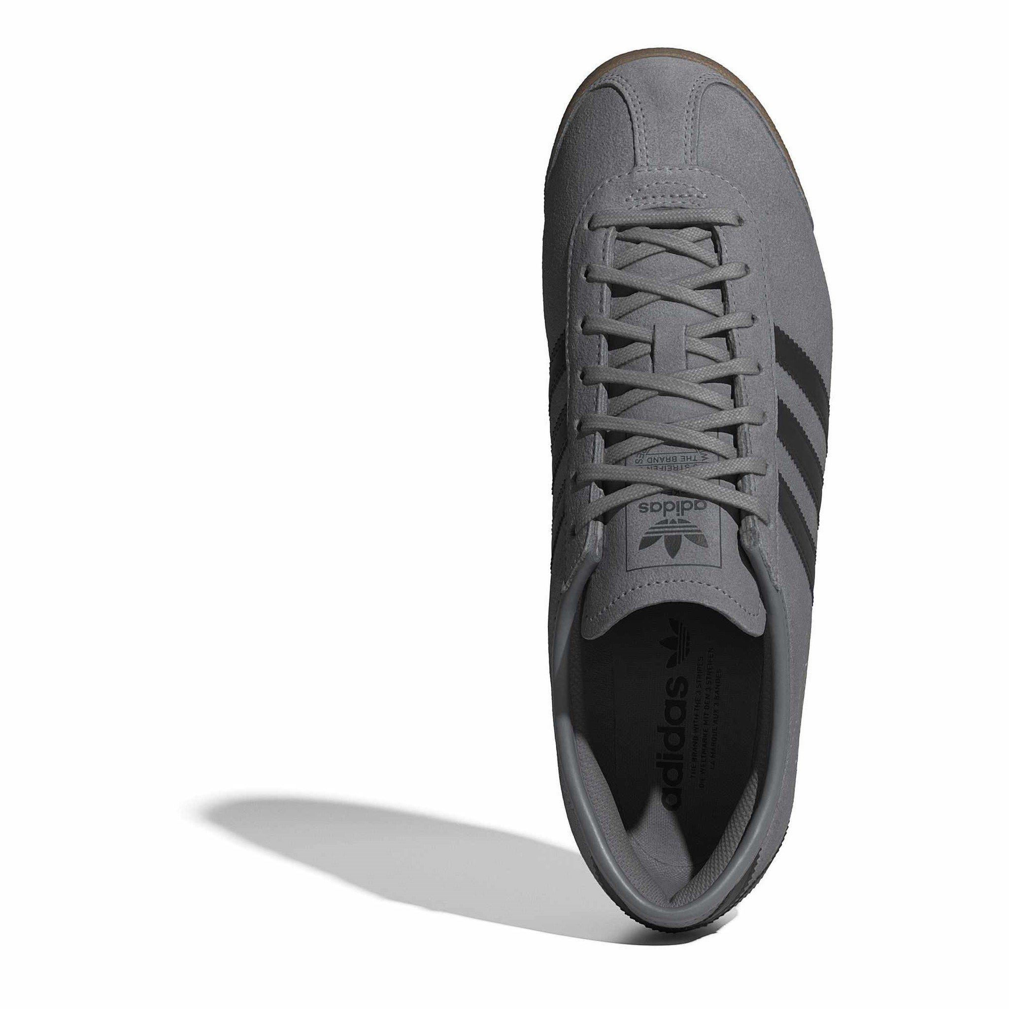 Grey/Black - adidas Originals - Men's Italia Low-Top Trainers - 5