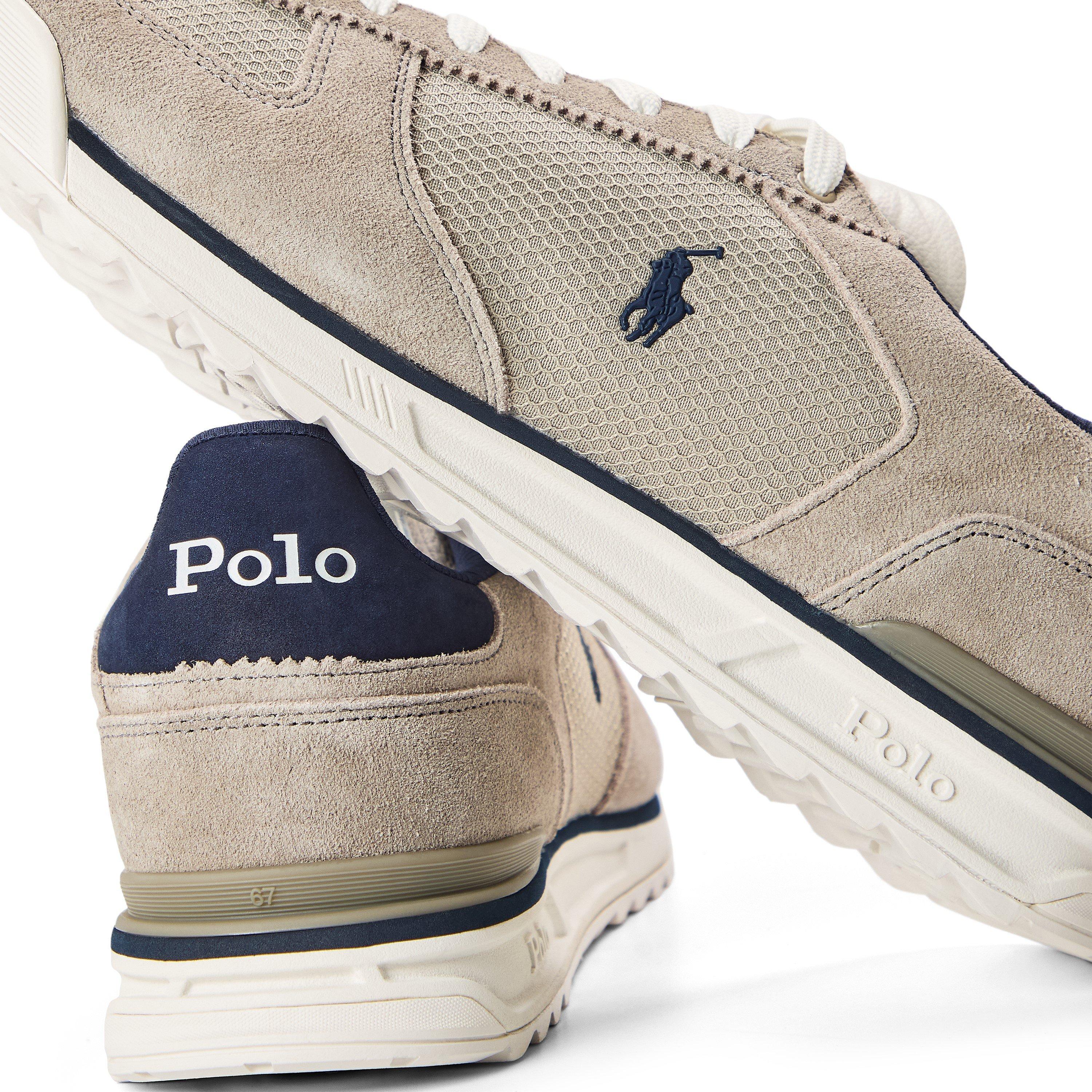 Grey/Wht/Nvy - Polo Ralph Lauren - Men's Varick Low-Top Trainers - 3