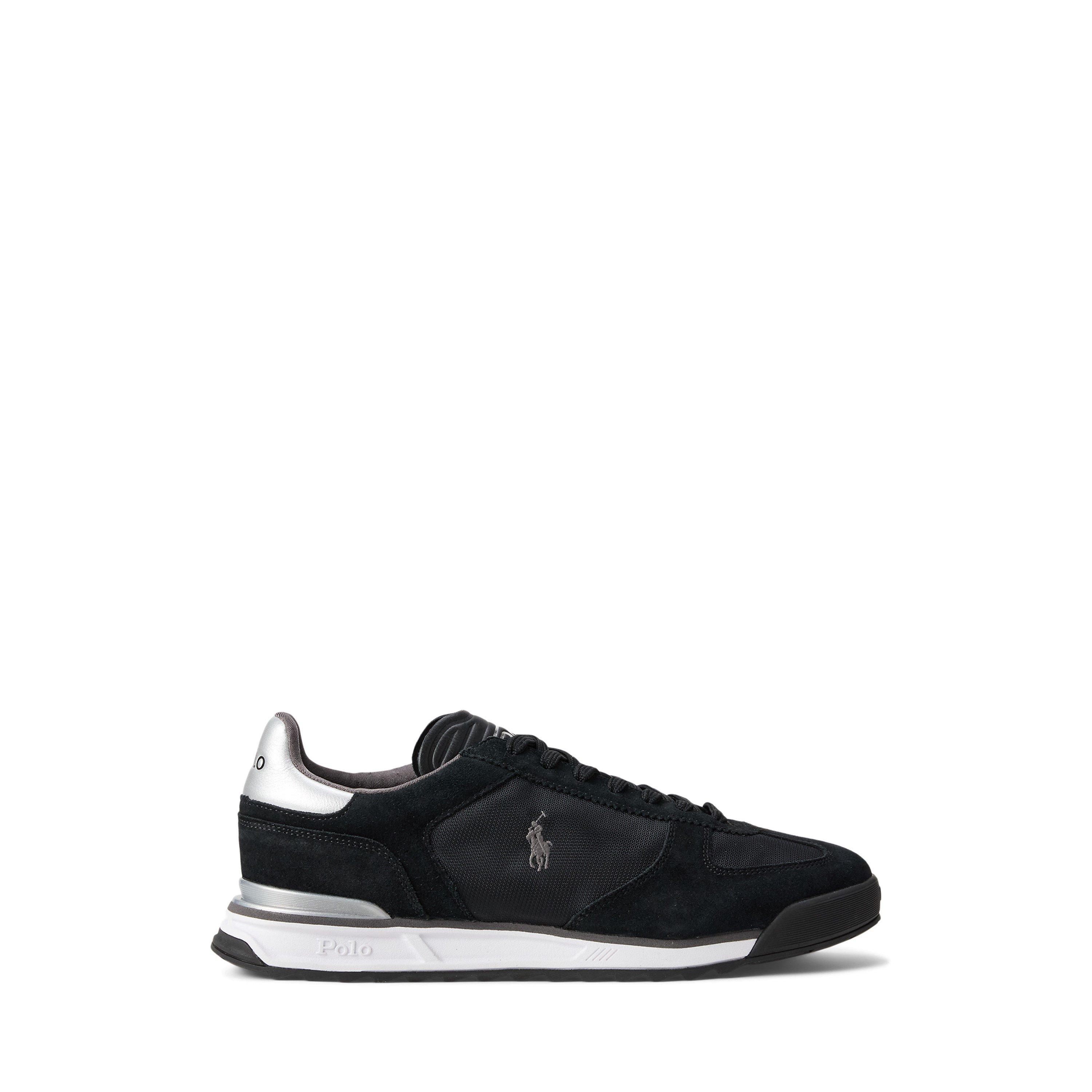Blk/Gry/Slvr - Polo Ralph Lauren - Men's Varick Low-Top Trainers - 1