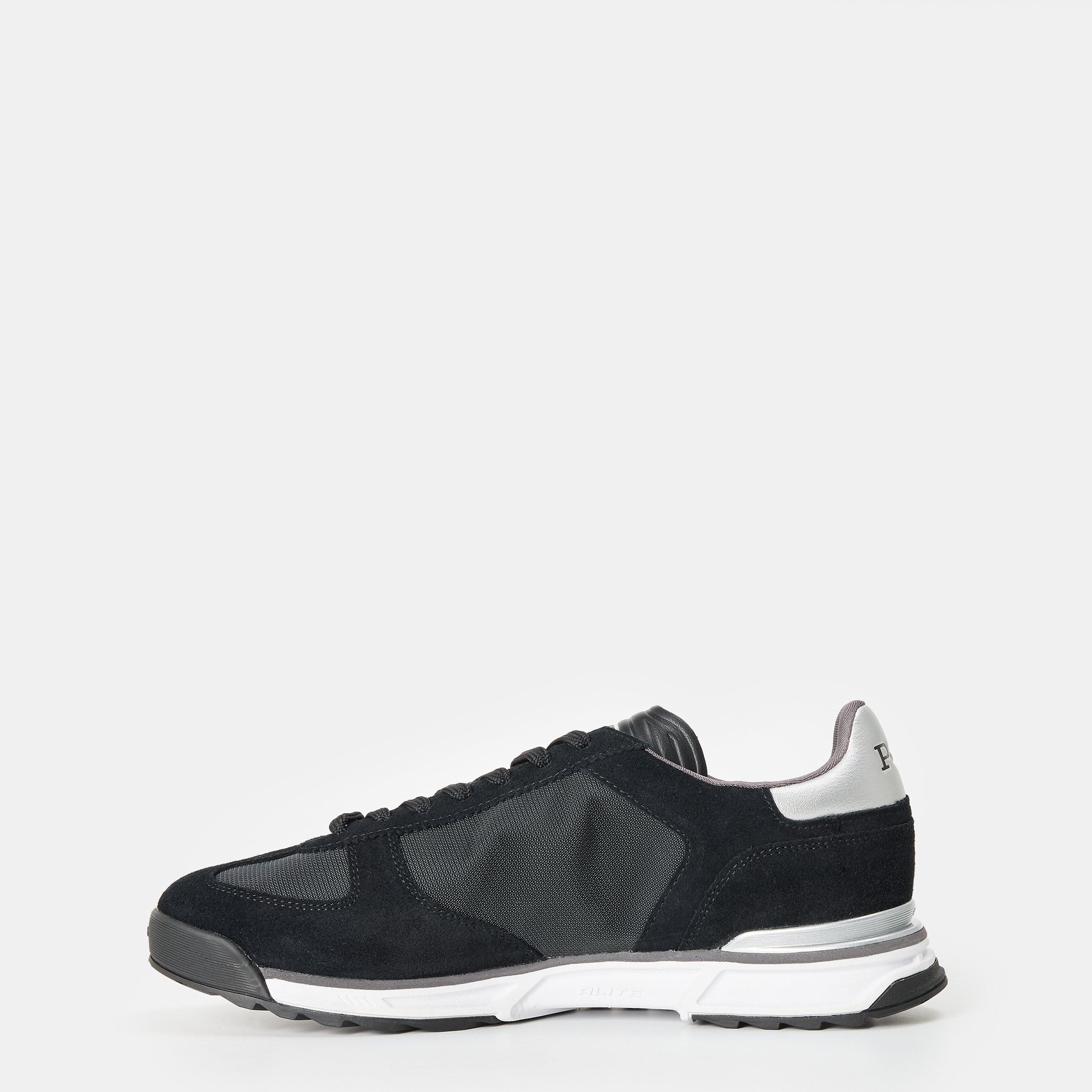 Blk/Gry/Slvr - Polo Ralph Lauren - Men's Varick Low-Top Trainers - 2