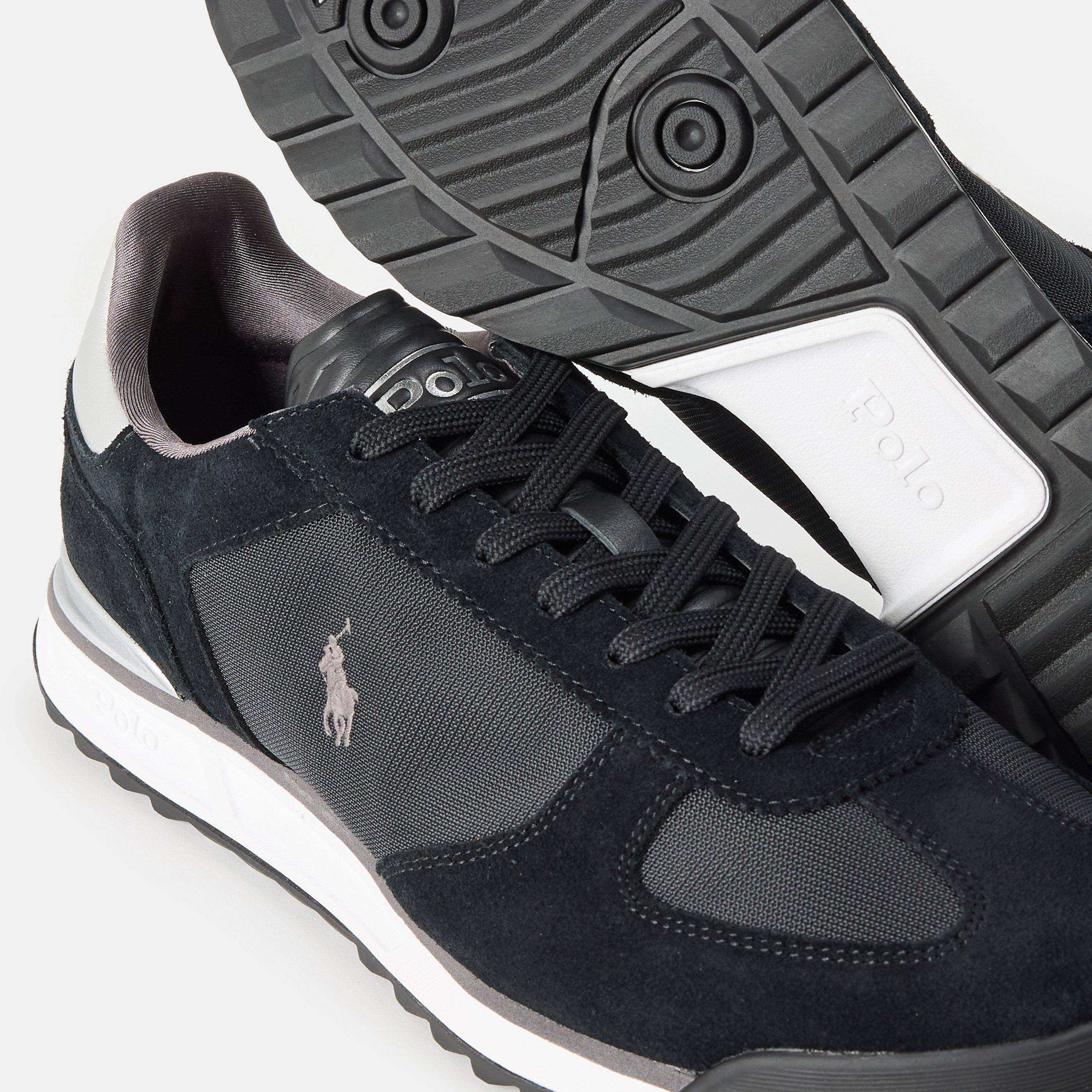 Blk/Gry/Slvr - Polo Ralph Lauren - Men's Varick Low-Top Trainers - 4