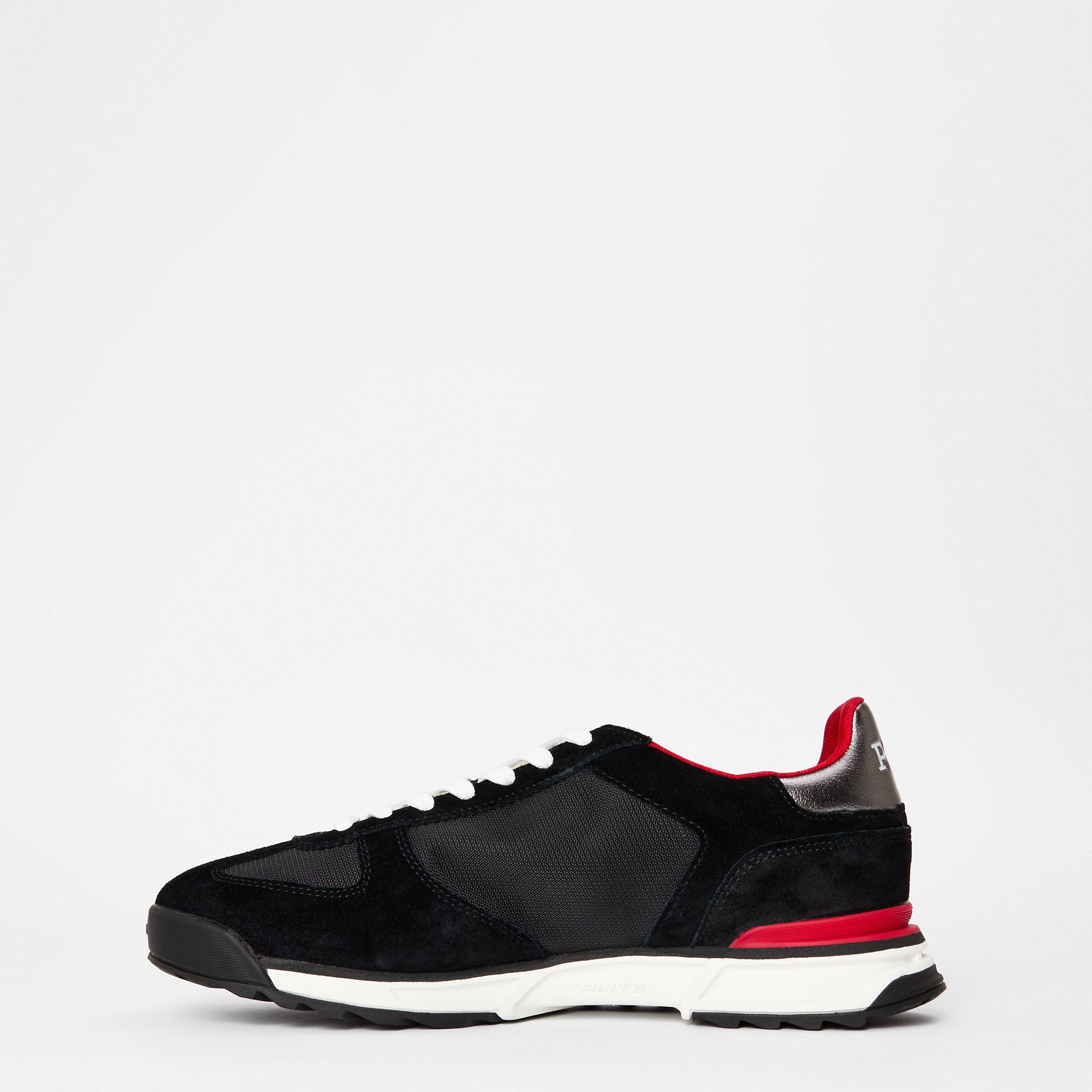 Blk/Gry/Red - Polo Ralph Lauren - Men's Varick Low-Top Trainers - 2