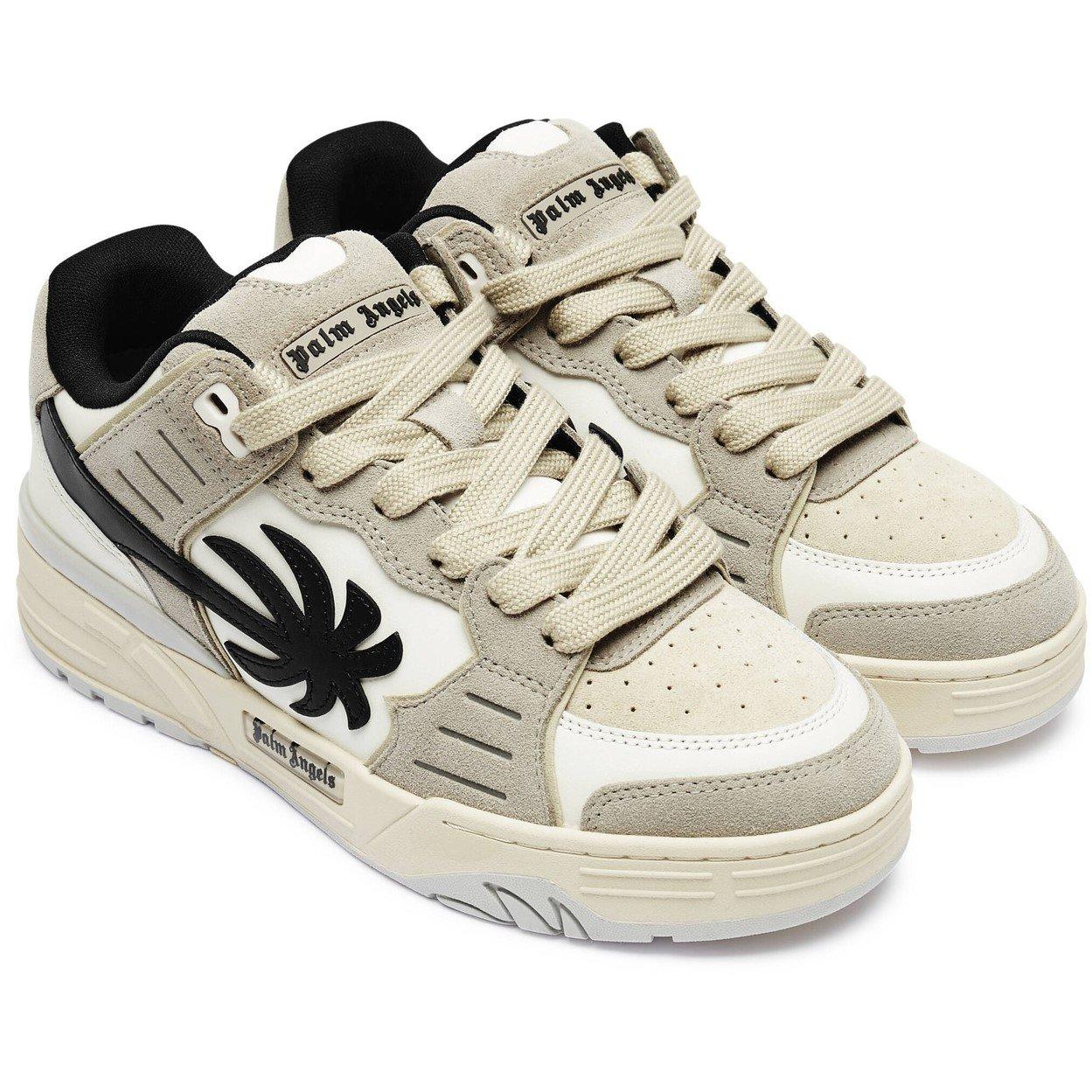 Medium Grey - Palm Angels - Men's Venice Suede Low-Top Trainers - 2