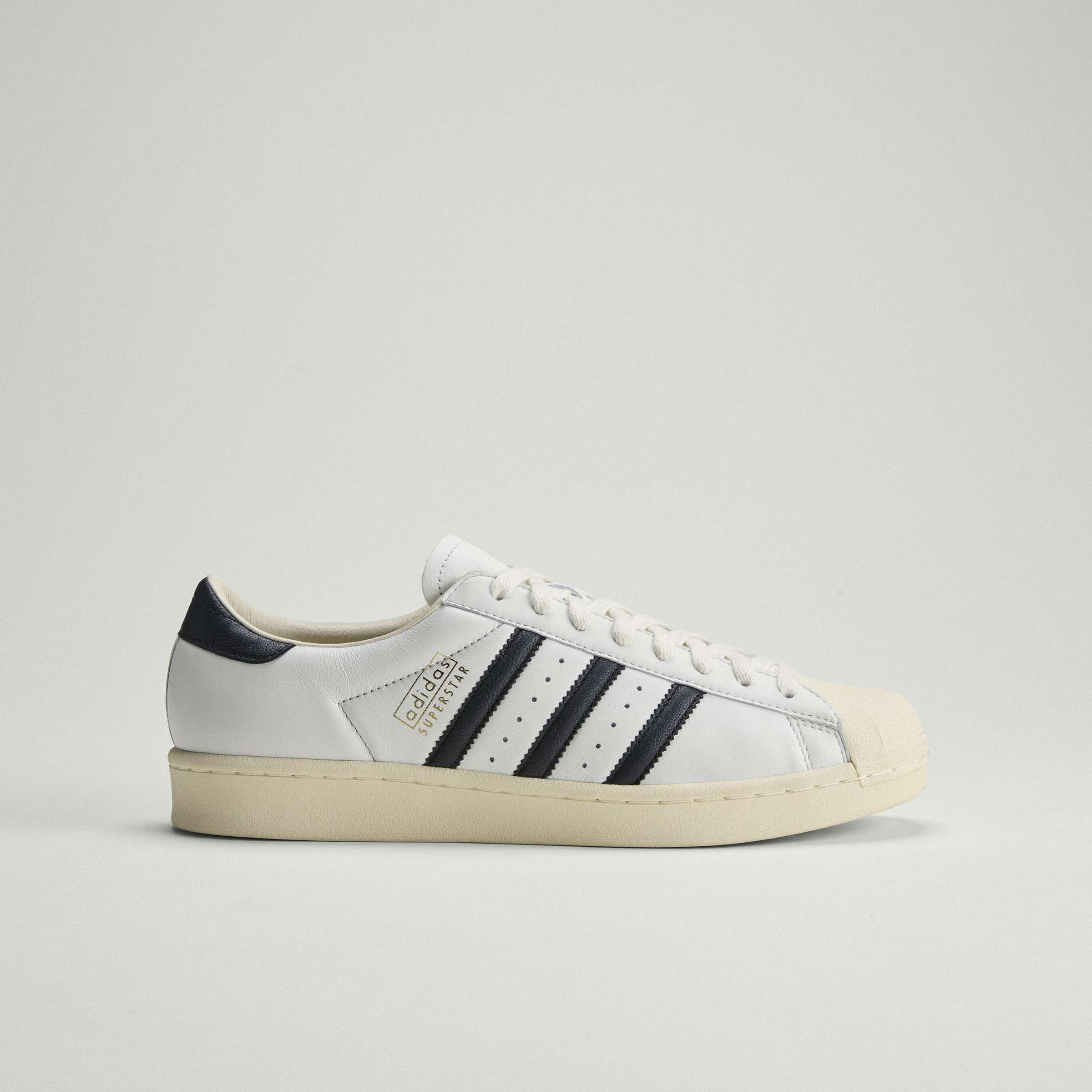 Cream/Black - adidas Originals - Superstar Vintage Shoes - 12