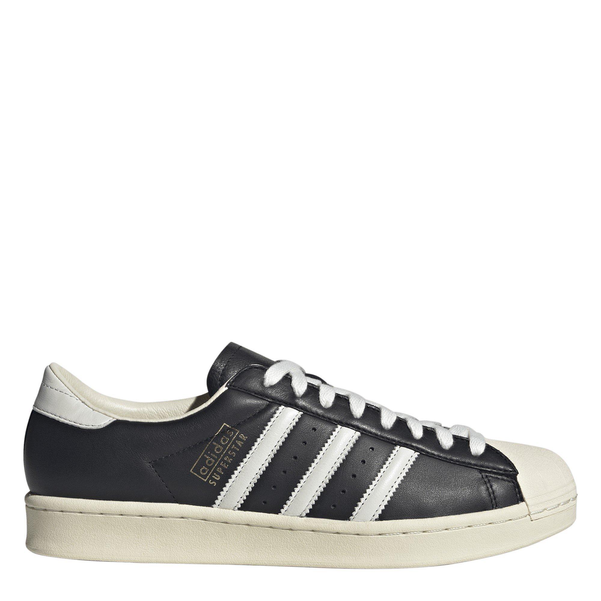 adidas Originals Superstar Vintage Shoes - Black/Cream - Size 10 (44.7)