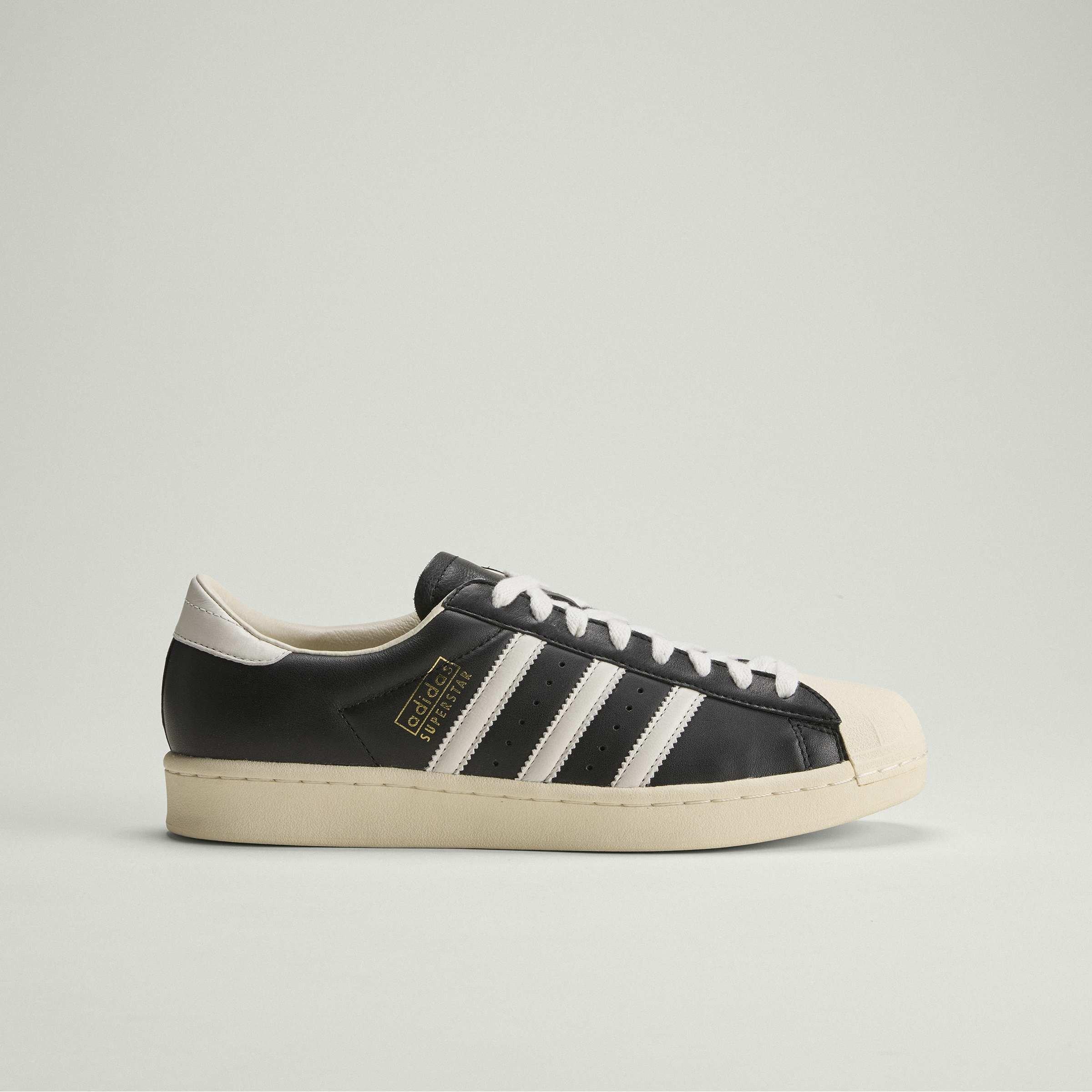 Black/Cream - adidas Originals - Superstar Vintage Shoes - 12