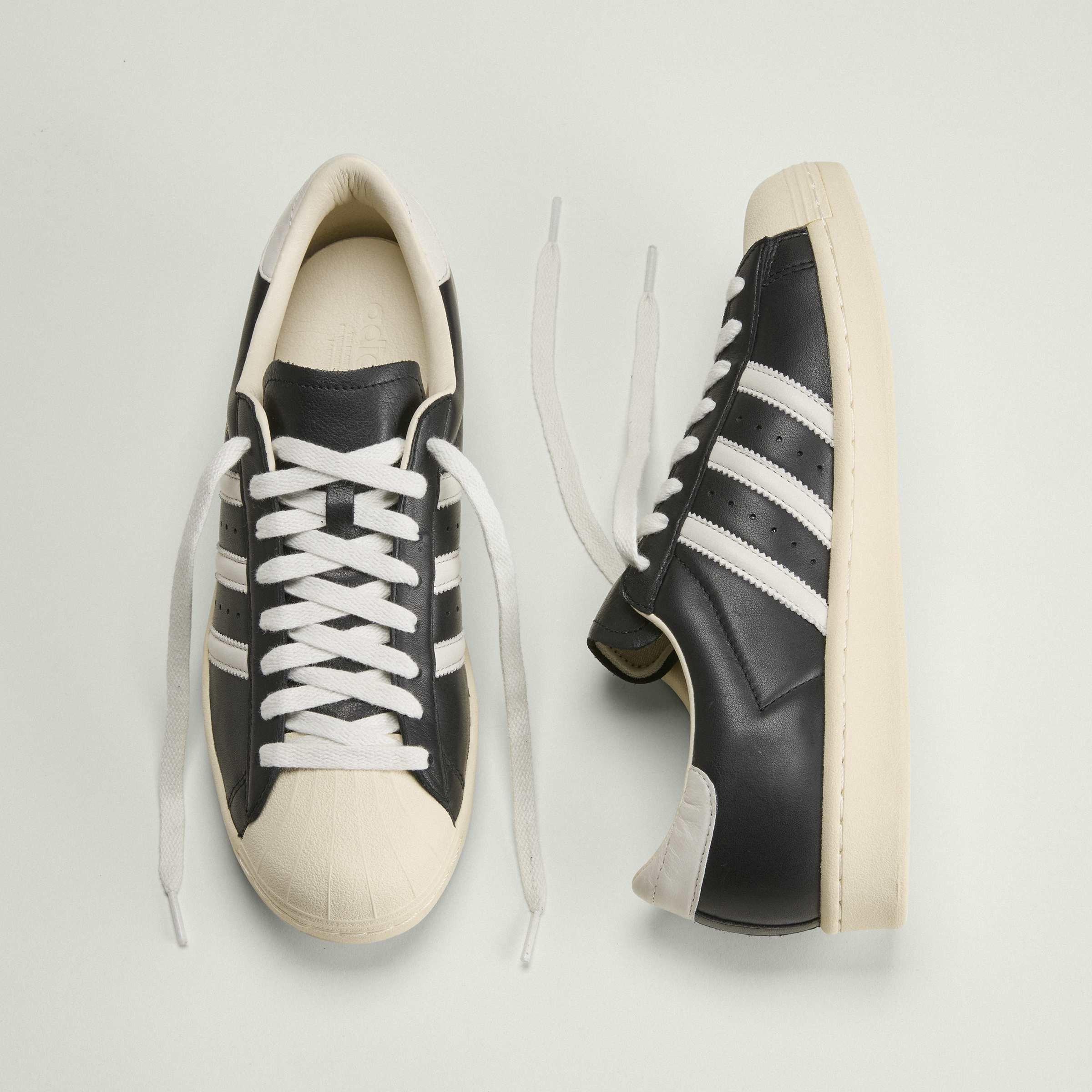 Black/Cream - adidas Originals - Superstar Vintage Shoes - 13