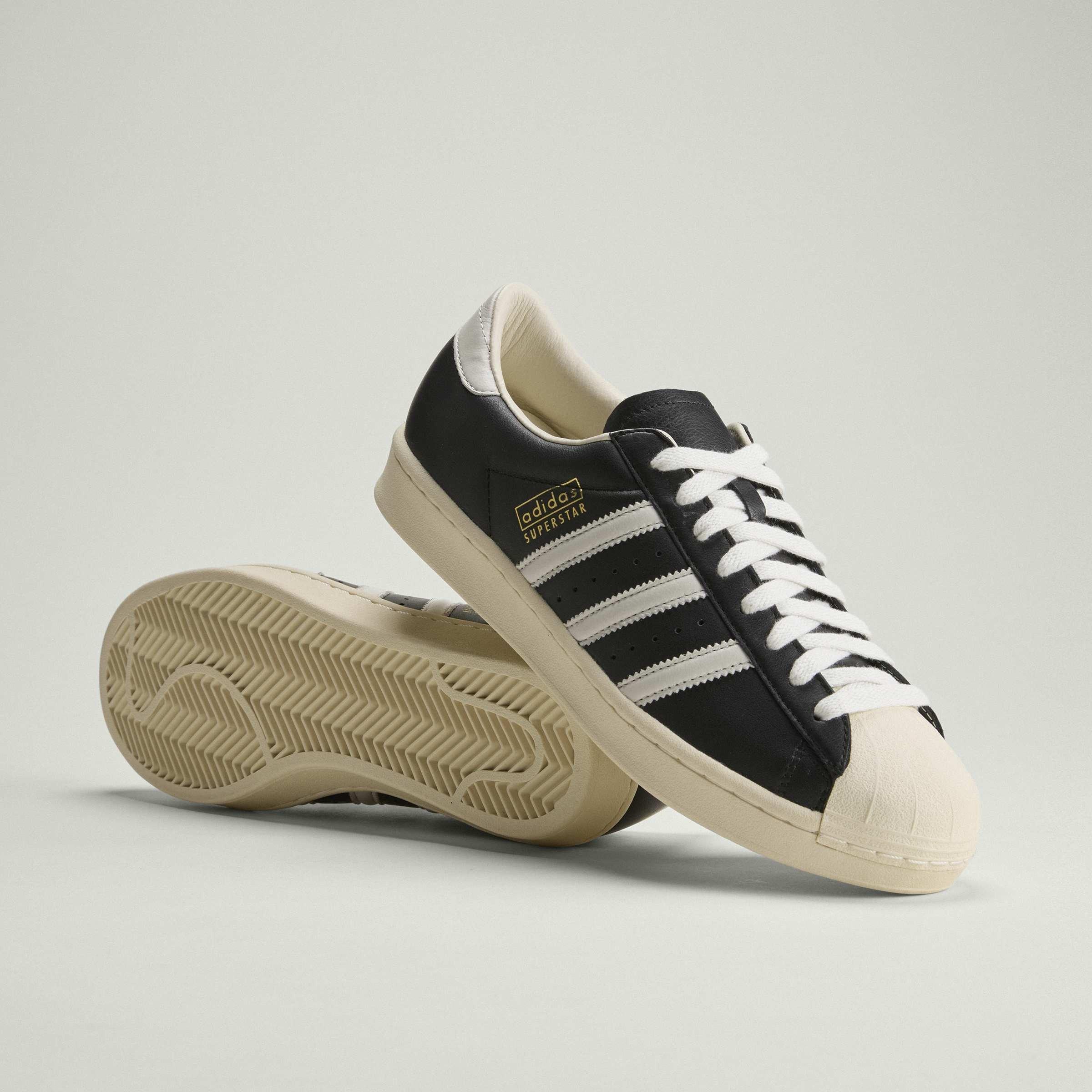 Black/Cream - adidas Originals - Superstar Vintage Shoes - 14