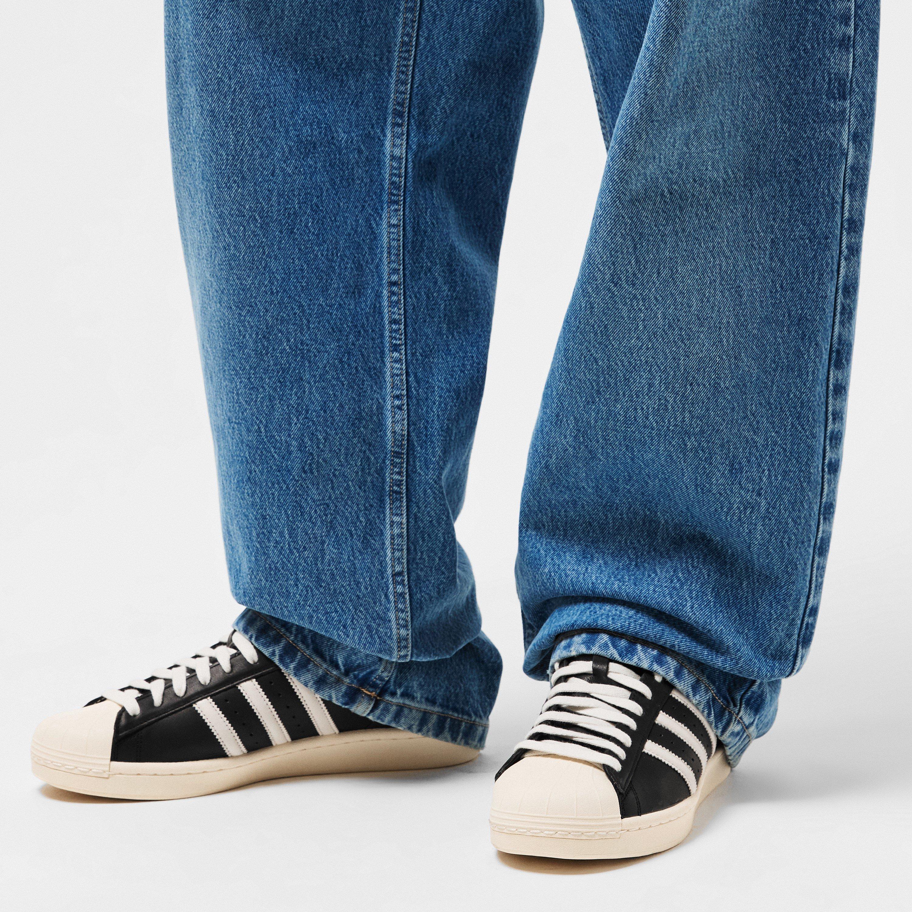 Black/Cream - adidas Originals - Superstar Vintage Shoes - 3