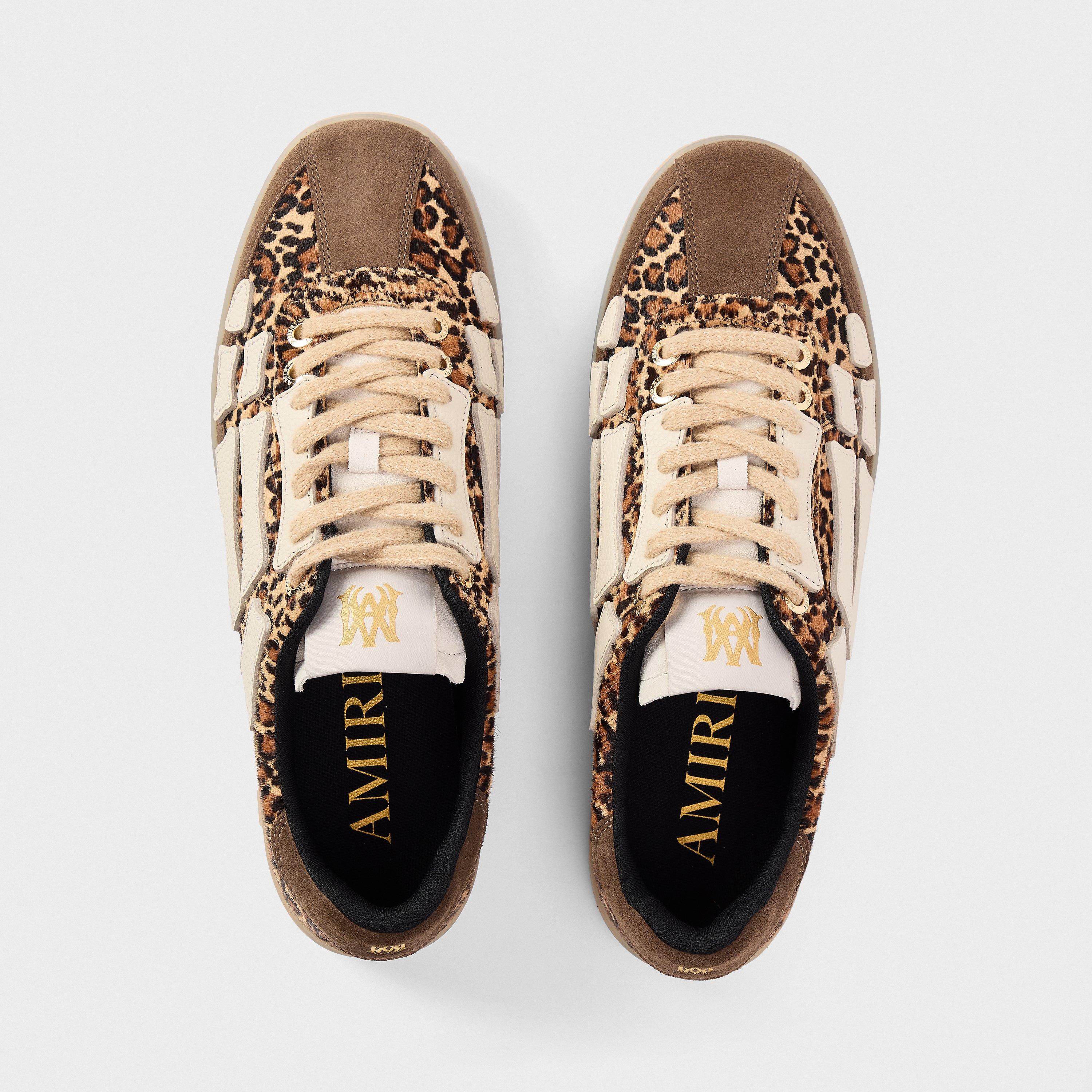 Leopard - Amiri - Men's Pacific Low-Top Trainers - 5