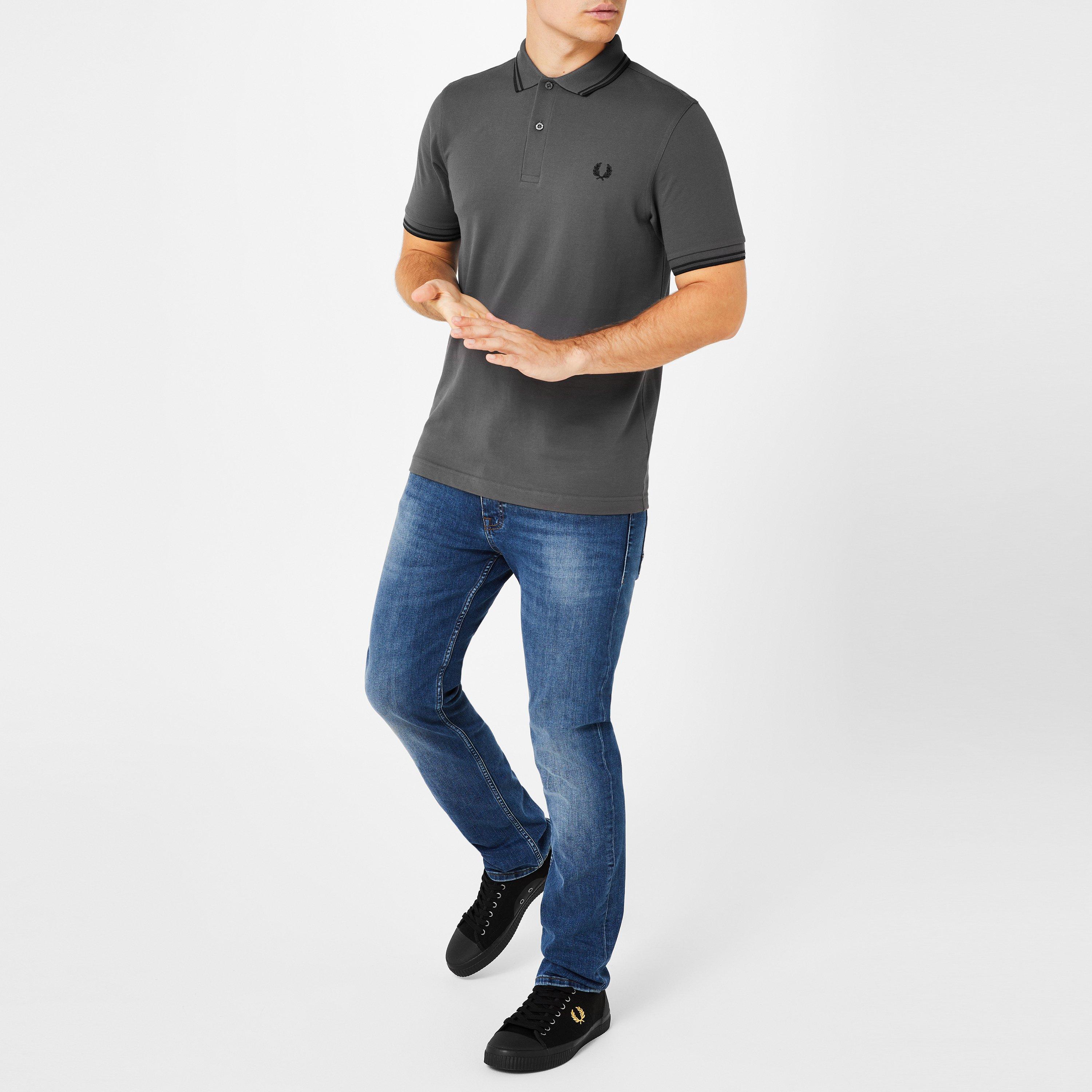 Black Mlti 157 - Fred Perry - Hughes Low Canvas Shoes - 4