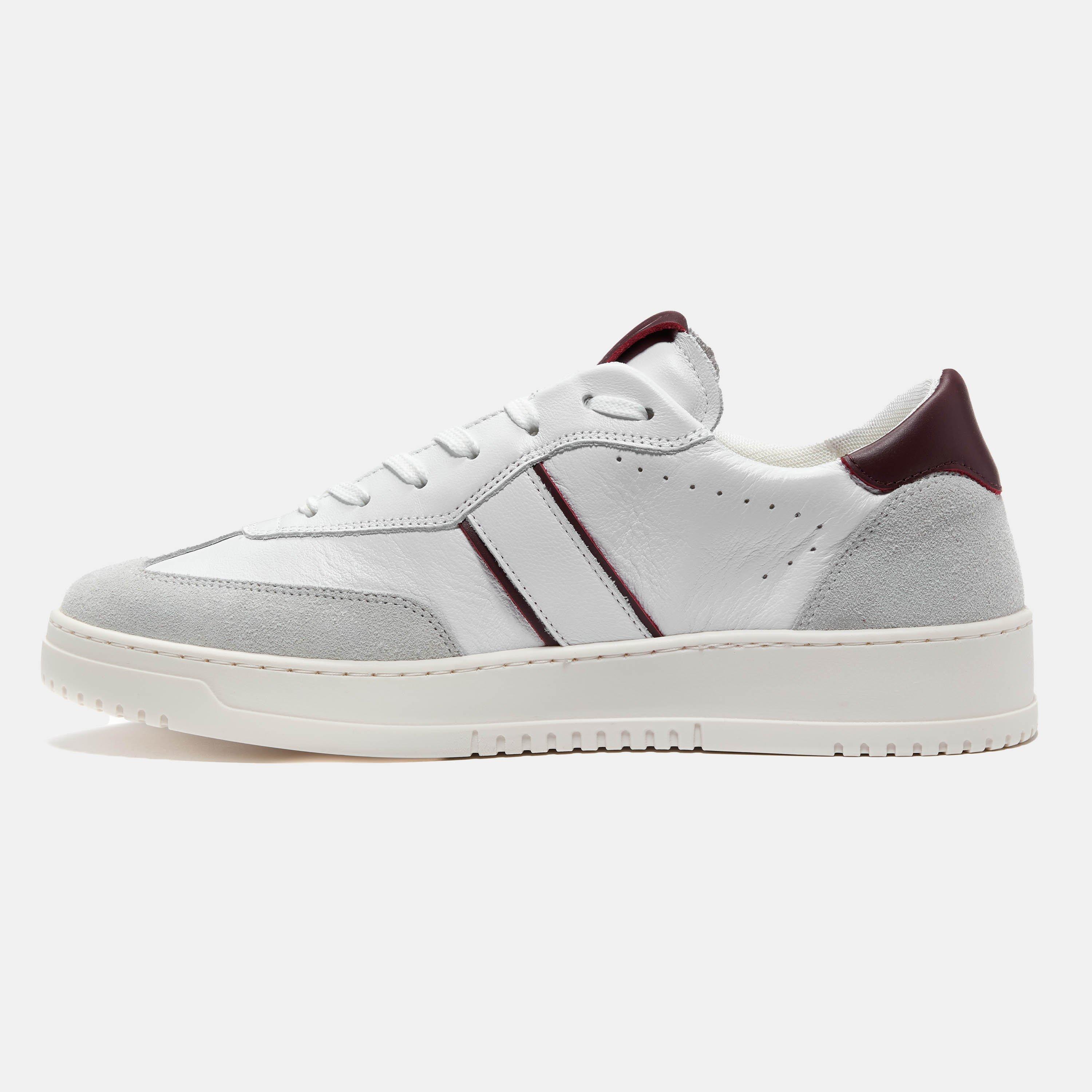 White/Bordeaux - Valentino - Men's Low-Top Trainers - 7