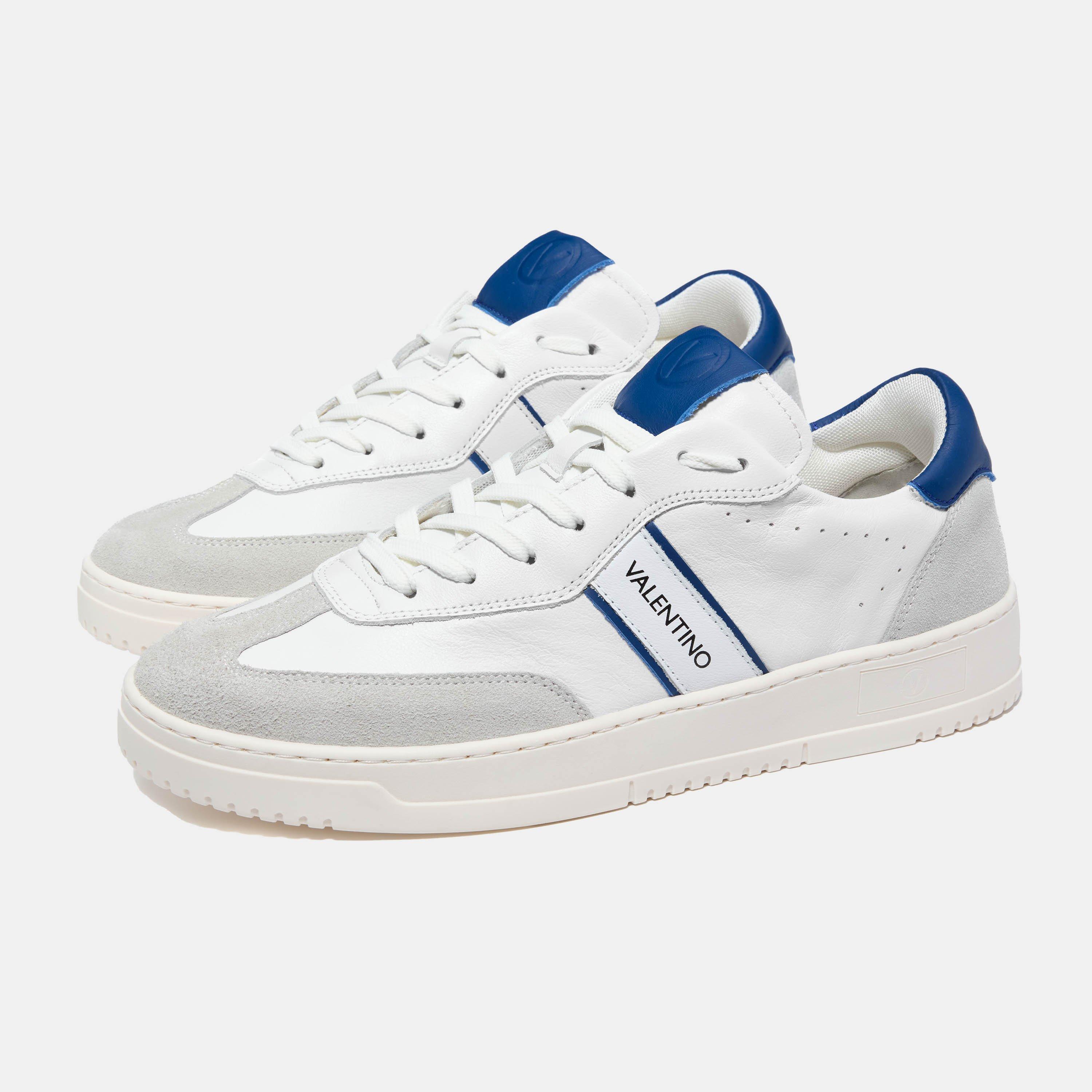 White/Blue - Valentino - Men's Low-Top Trainers - 2