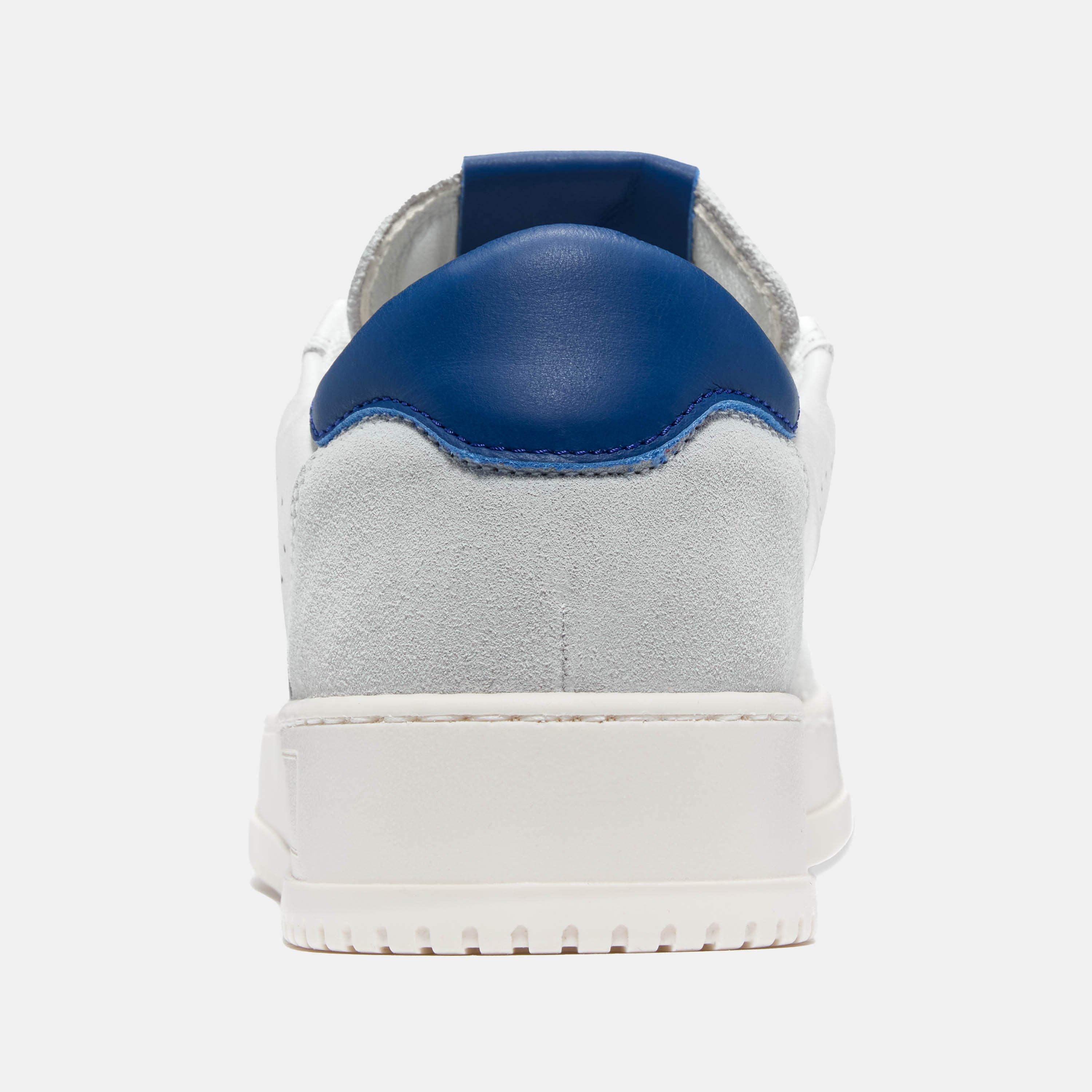 White/Blue - Valentino - Men's Low-Top Trainers - 3