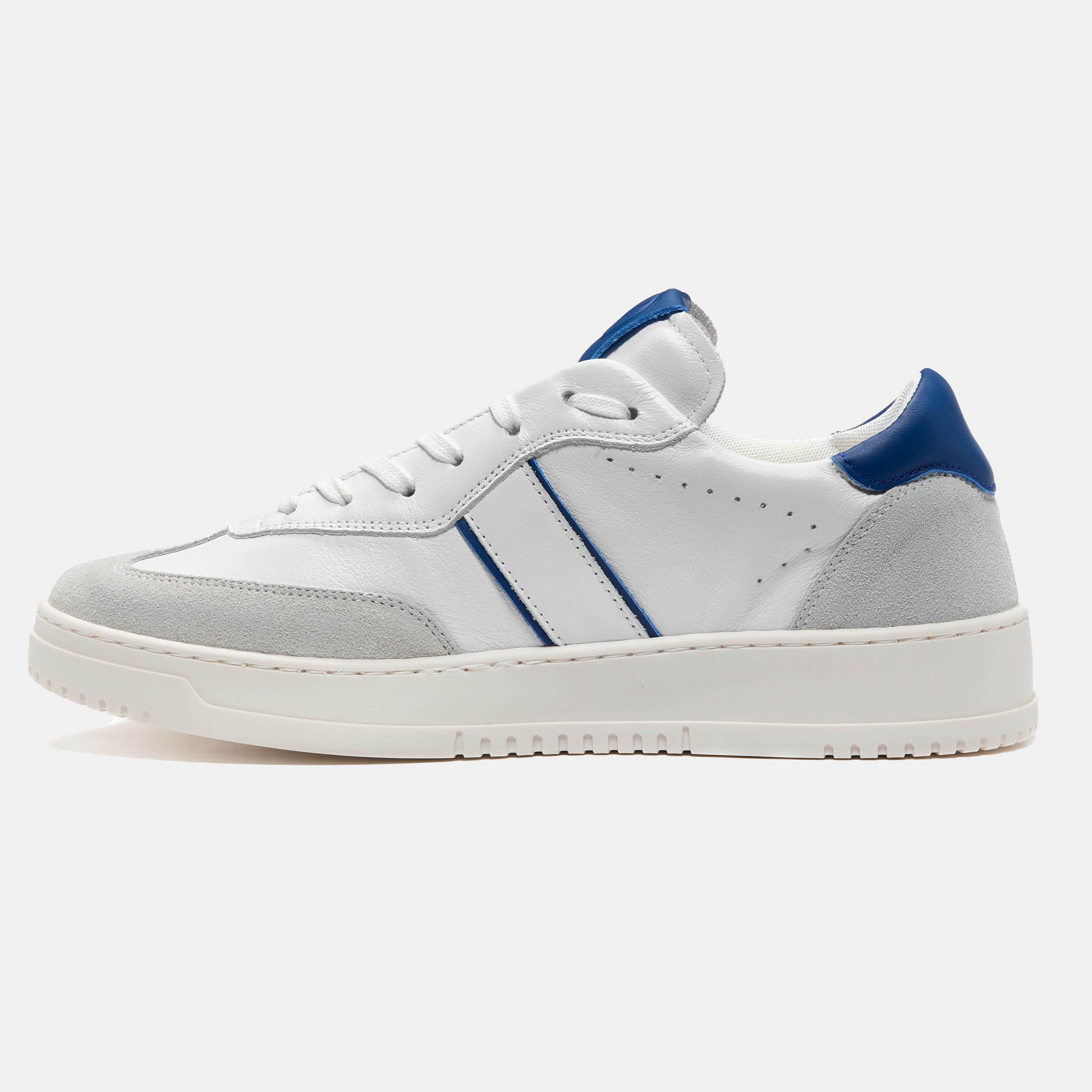 White/Blue - Valentino - Men's Low-Top Trainers - 7