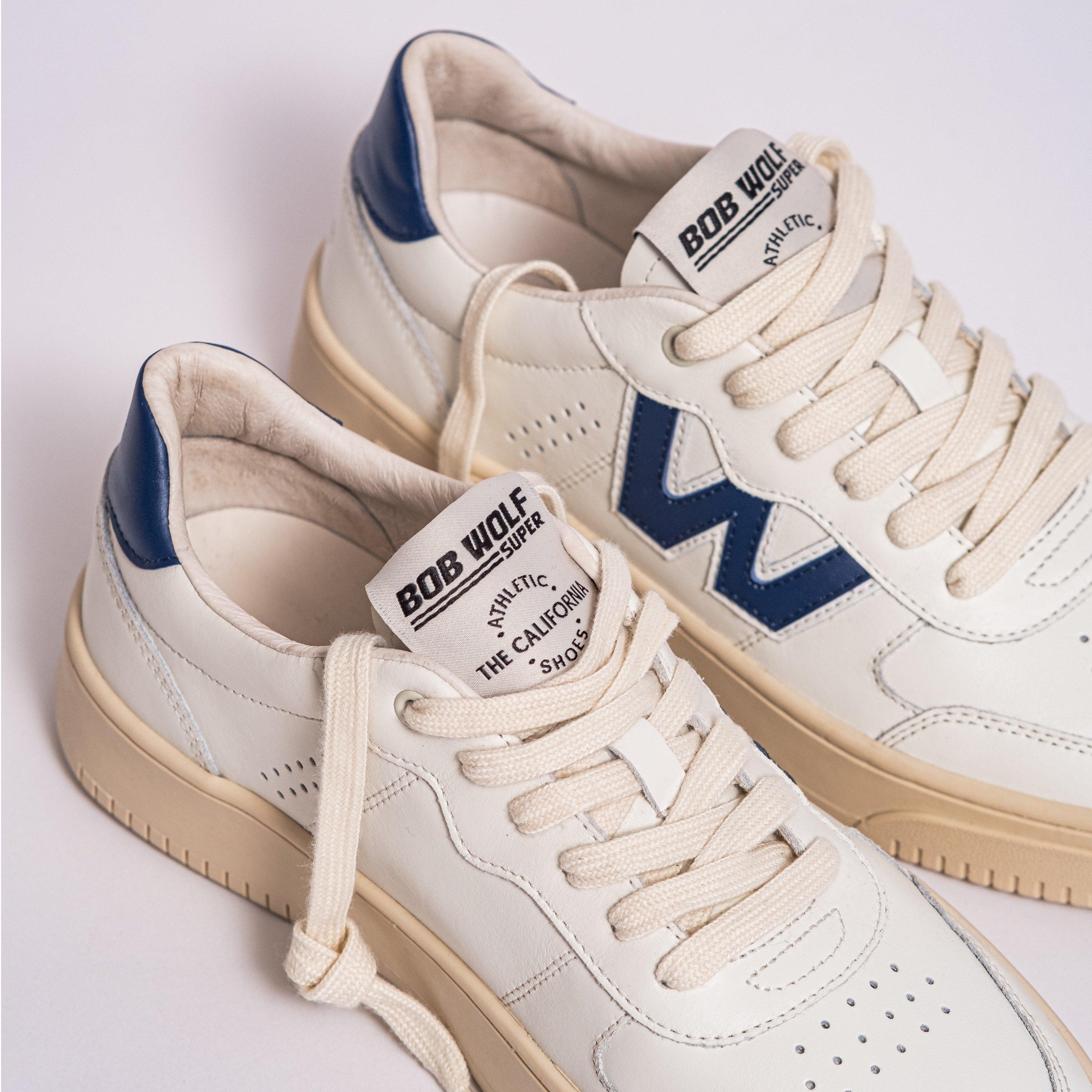 Off White/Navy - Bob Wolf - Bwolf Legacy Low Sn61 - 5
