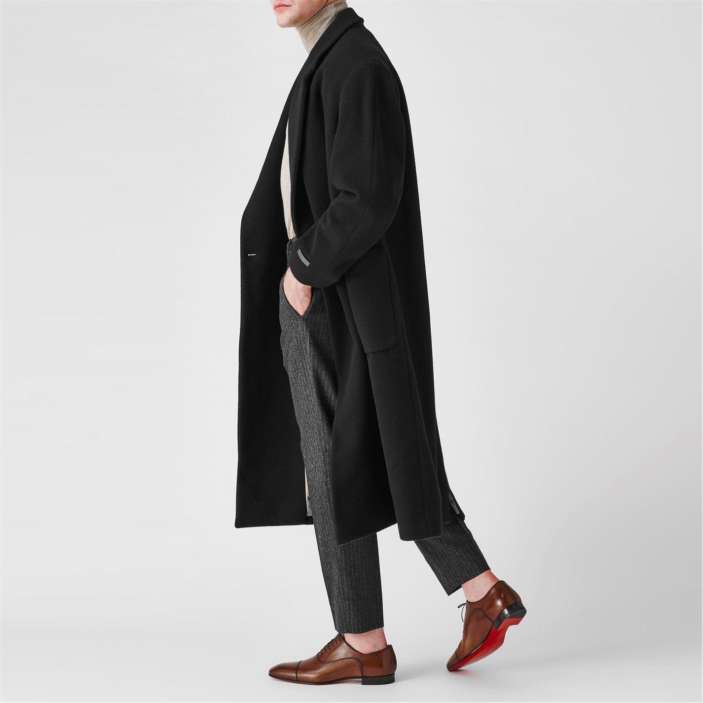 Brown Leather - Christian Louboutin - Men's Greggo Lace-Up Leather Boat Shoes - 6