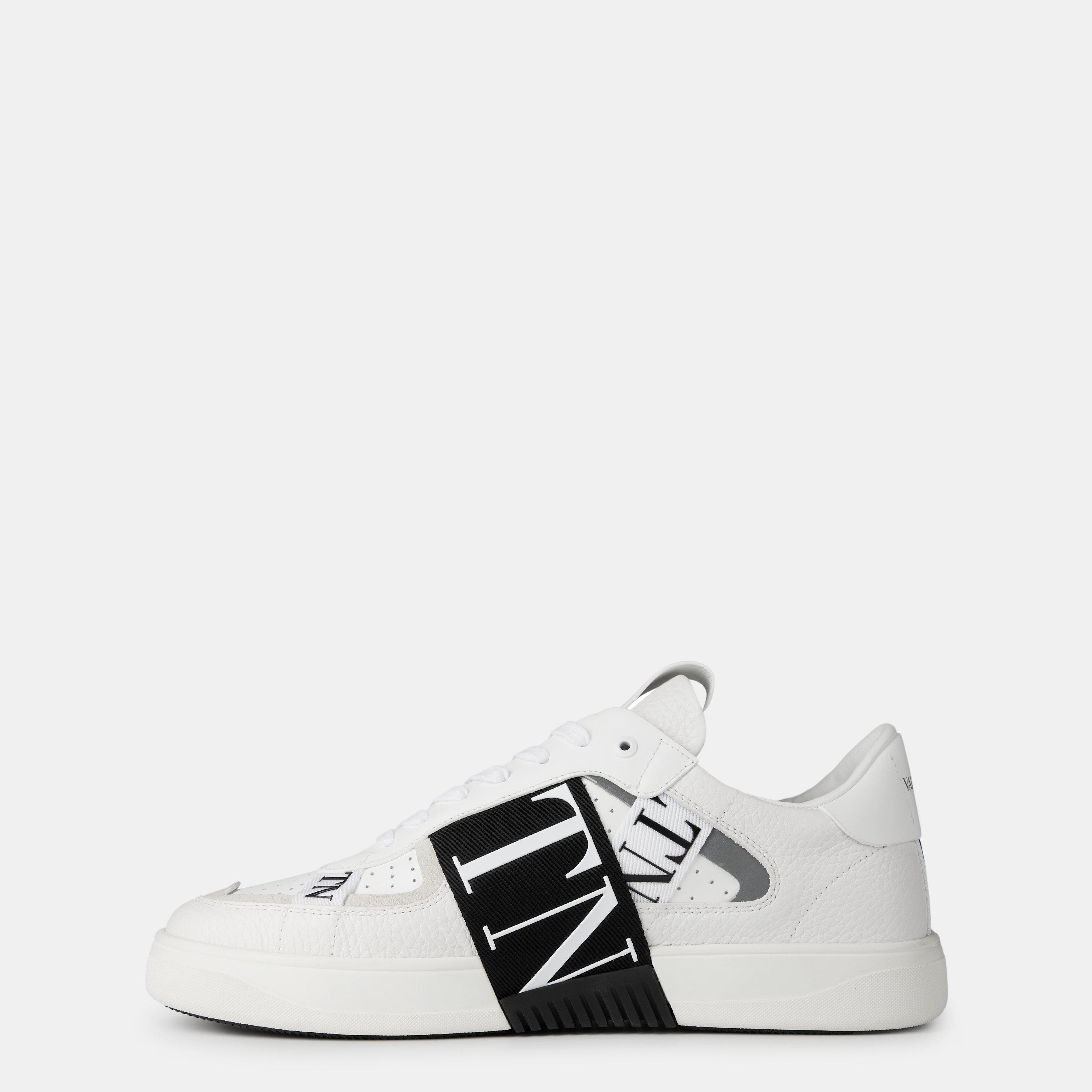 Bianco/Nero - Valentino Garavani - Vltn Low Sneakers - 2