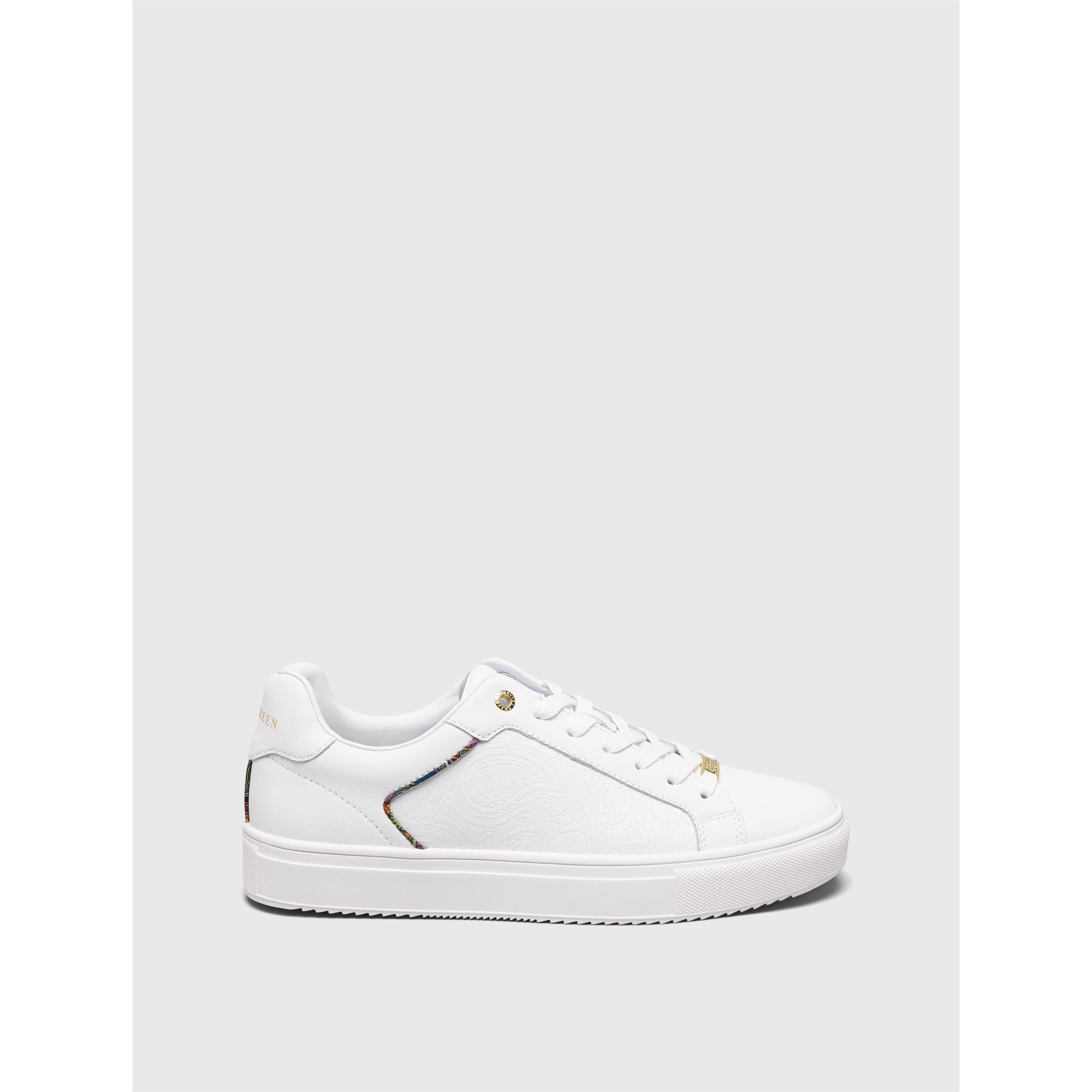 White multi - Pretty Green - Men's Low-Top Trainers - 1