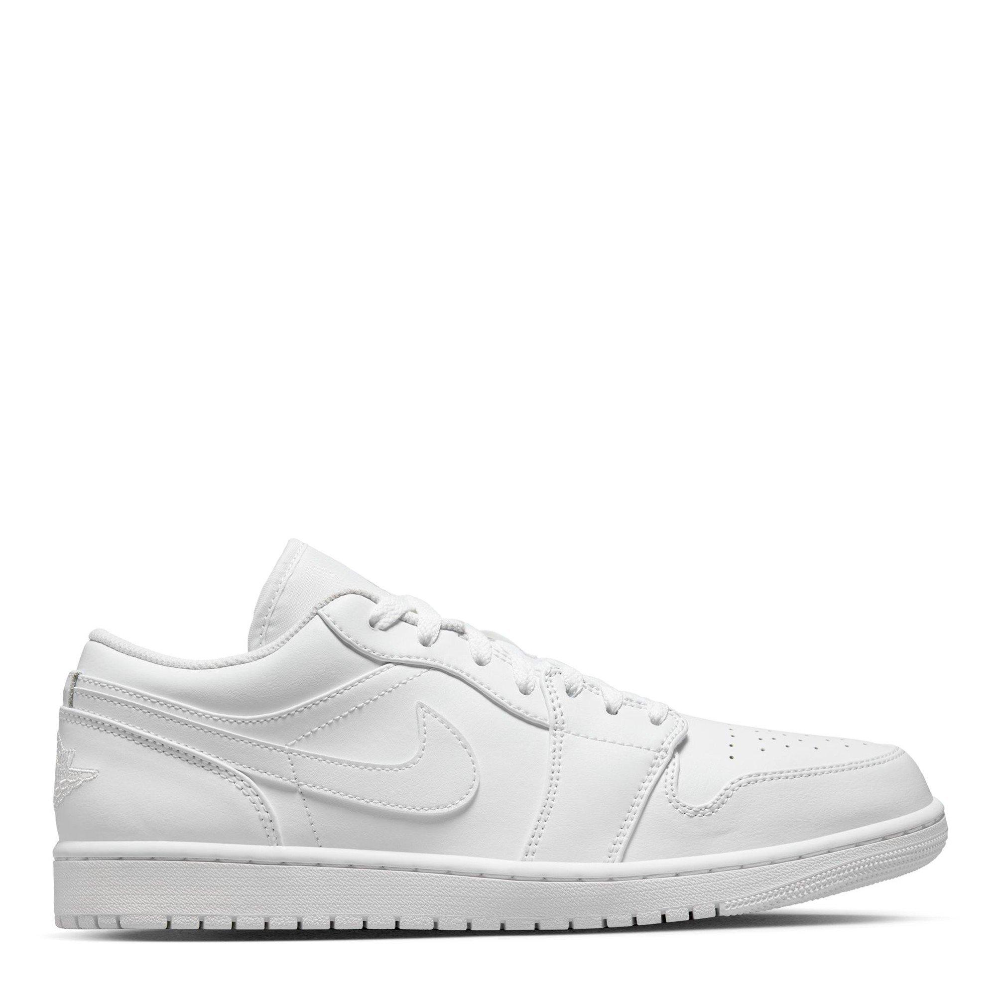 Air Jordan Mens Air Jordan 1 Low - White/White - Size 10 (45)