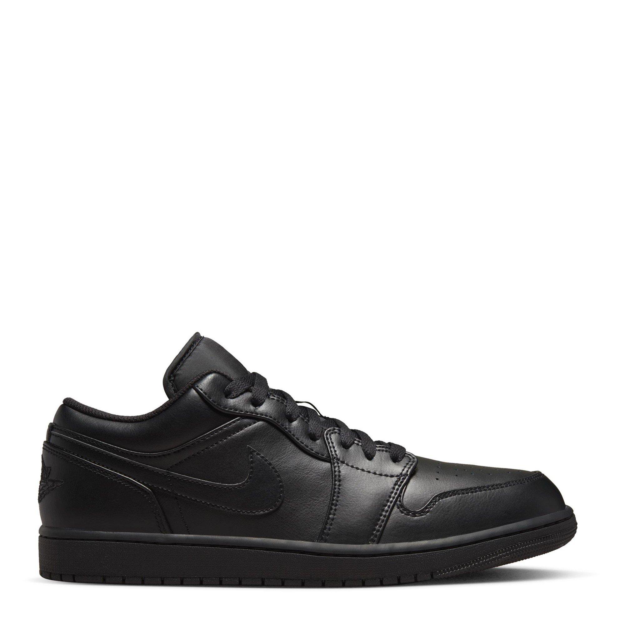 Air Jordan Mens Air Jordan 1 Low - Black/Black - Size 10.5(45.5)