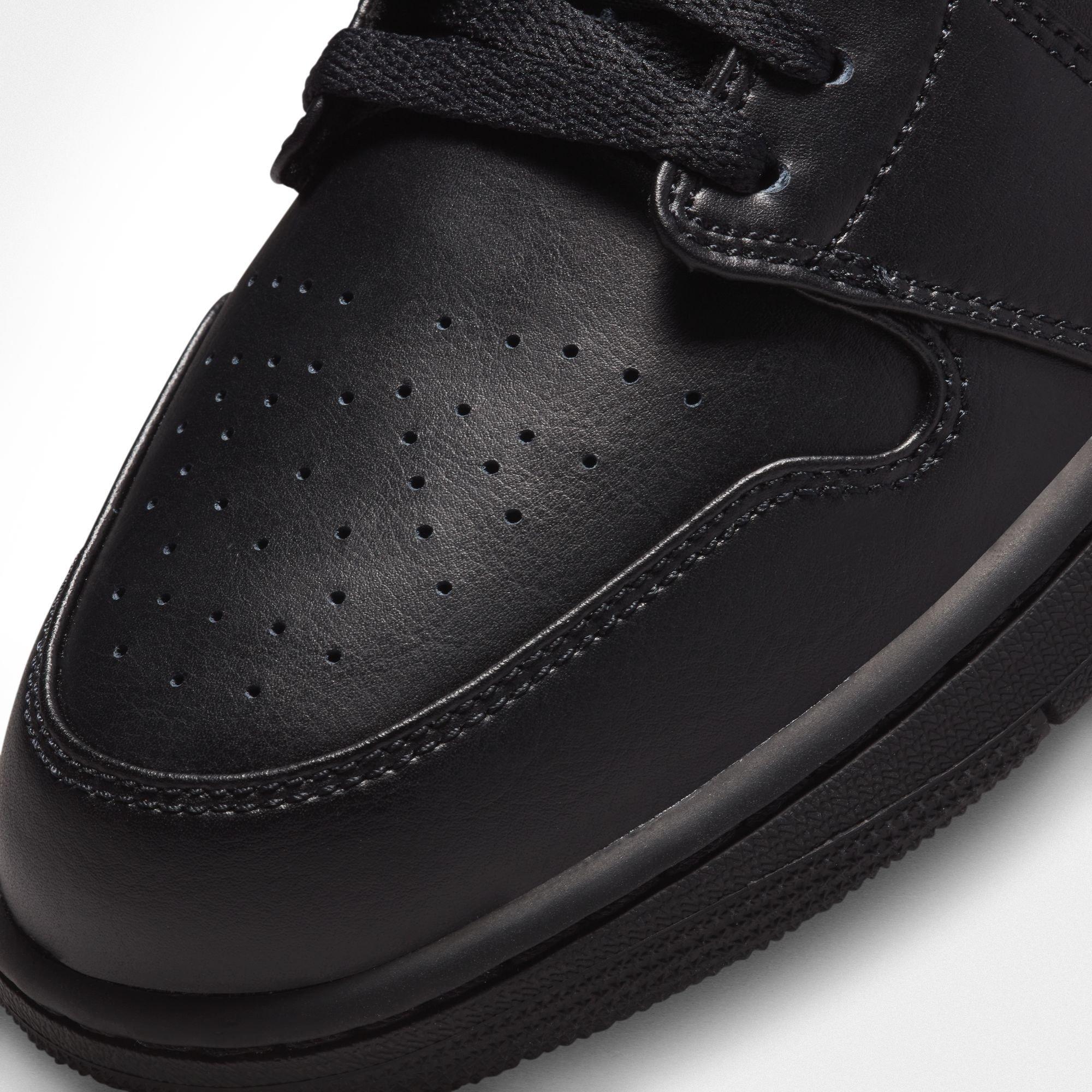 Black/Black - Air Jordan - Men's Low-Top Trainers - 8