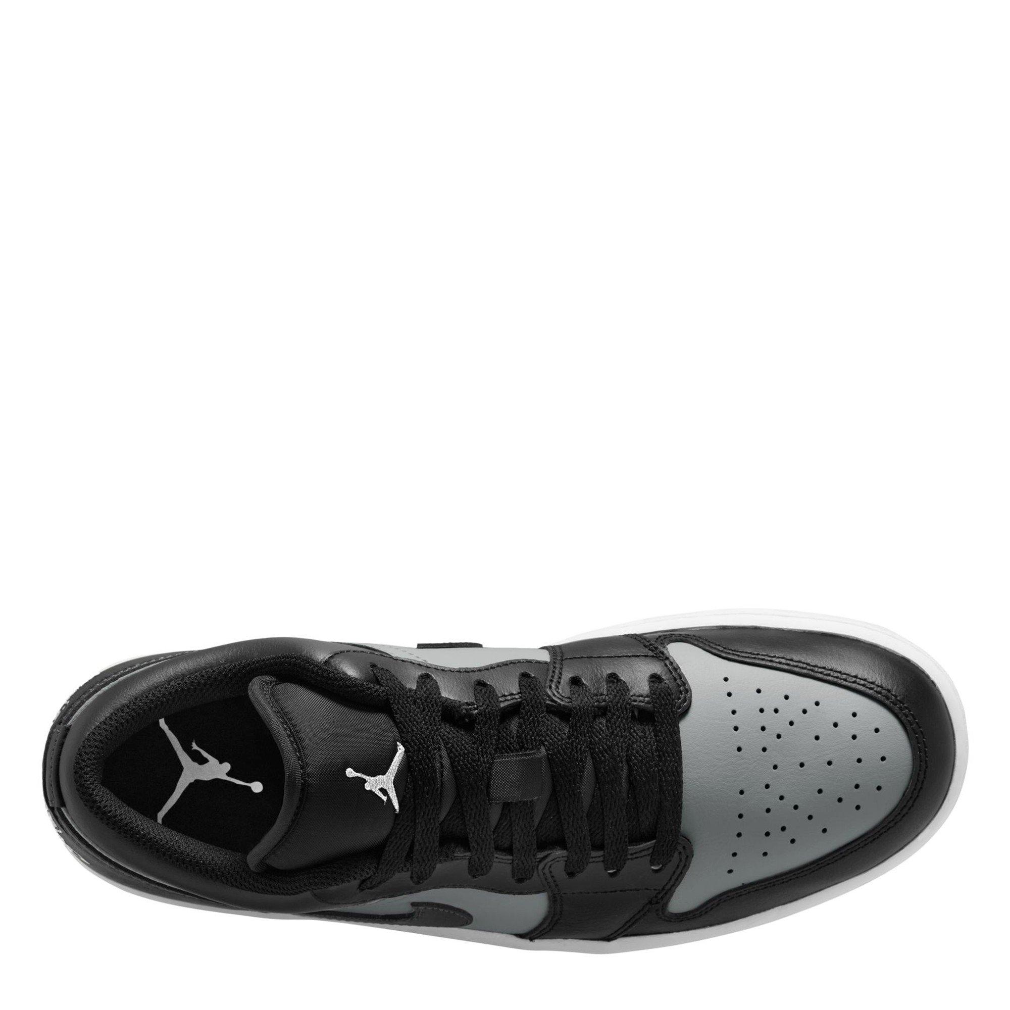 Black/Smoke - Air Jordan - Mens Air Jordan 1 Low - 9