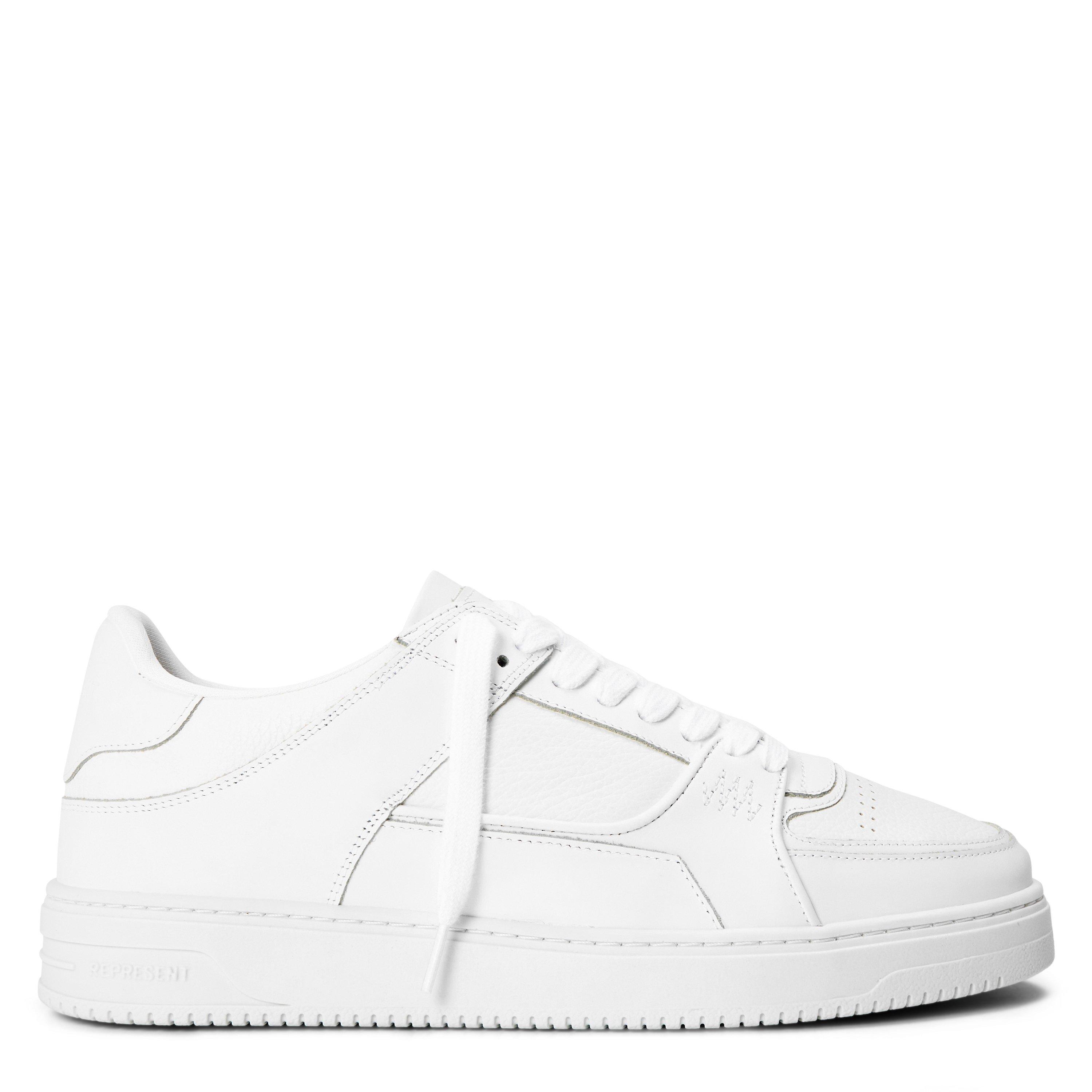 Triple White - Represent - Men's Apex Low-Top Trainers - 1