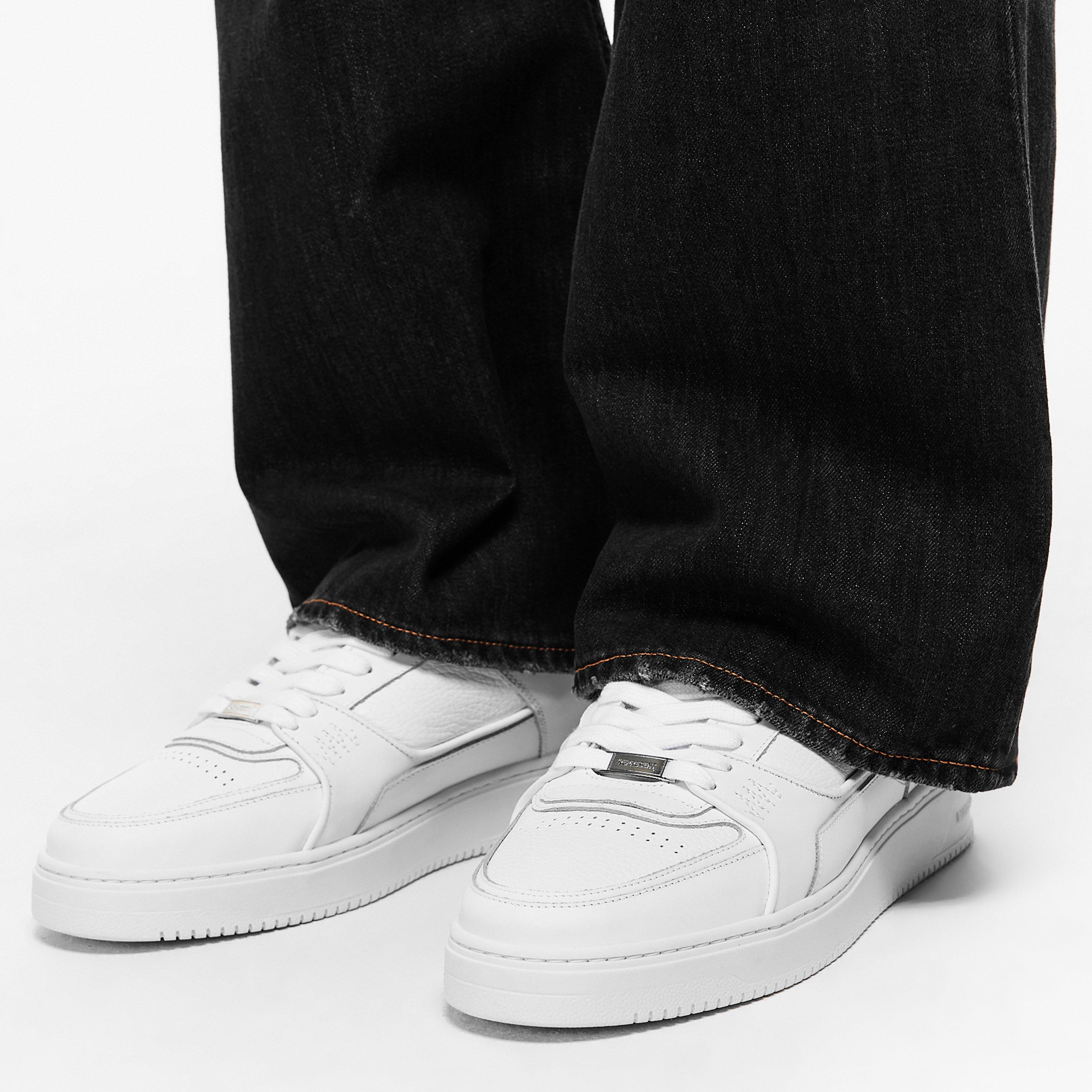 Triple White - Represent - Men's Apex Low-Top Trainers - 3