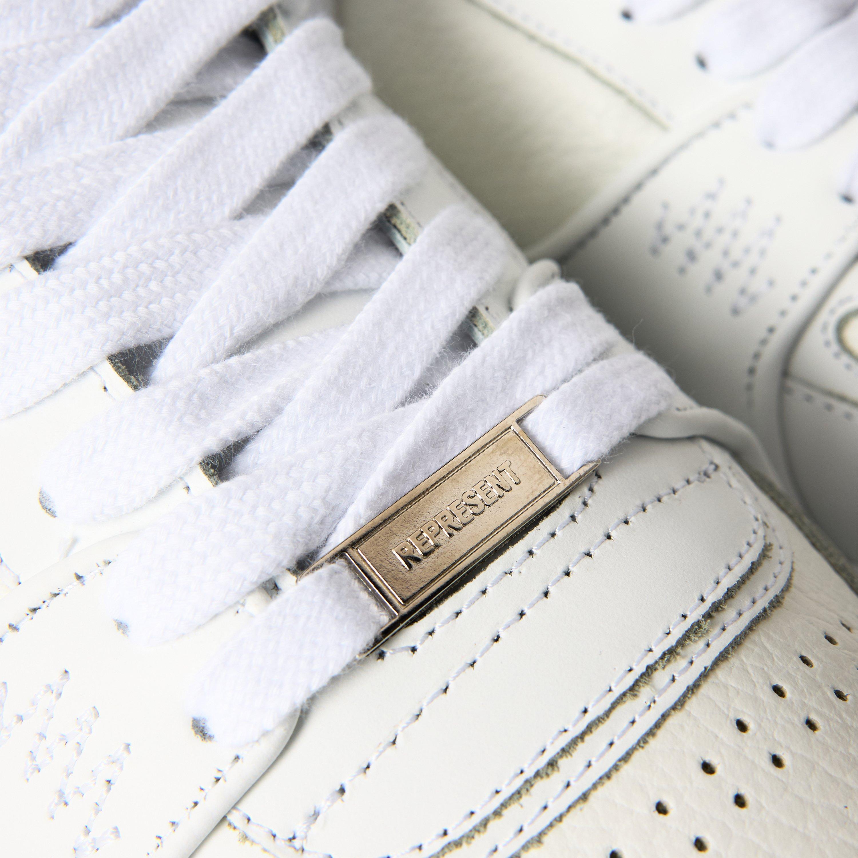 Triple White - Represent - Men's Apex Low-Top Trainers - 3